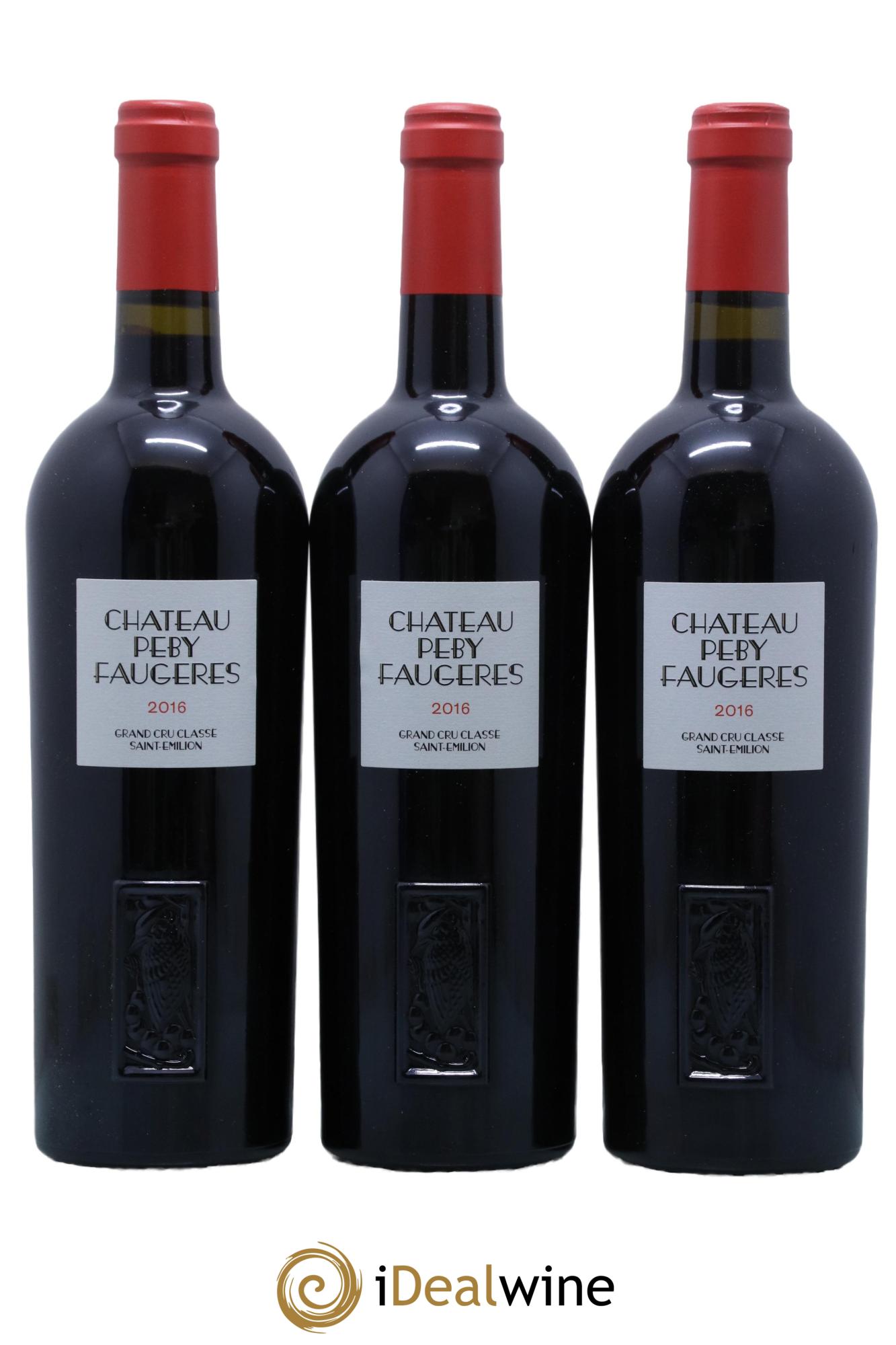 Château Péby Faugères Grand Cru Classé  2016 - Posten von 6 Flaschen - 1