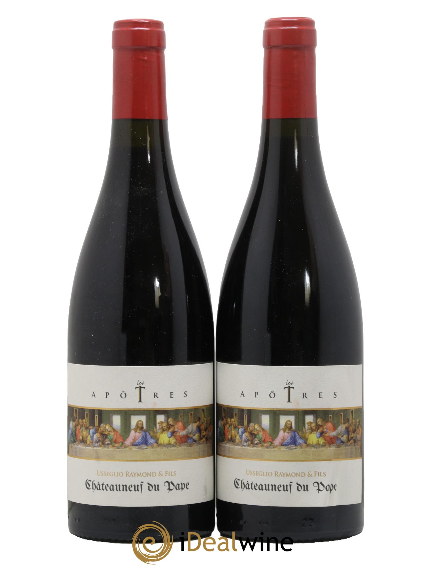 Châteauneuf-du-Pape Les Apôtres Raymond Usseglio & Fils 2017 - Lot de 2 bouteilles - 0