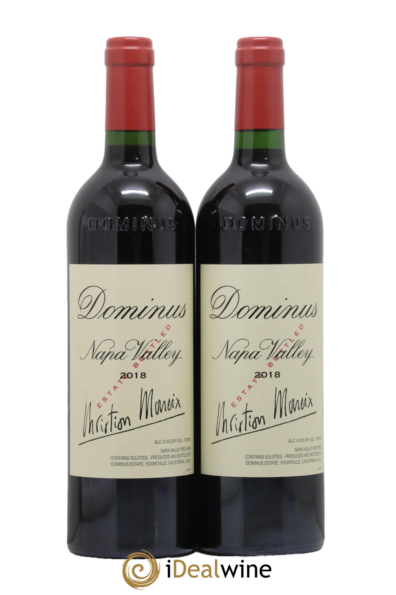 Napa Valley Dominus Christian Moueix 2018 - Lotto di 2 bottiglie - 0