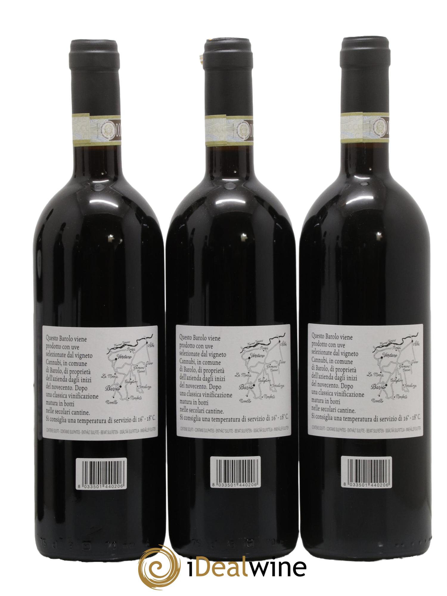 Barolo DOCG Cannubi Comm. Giovan Battista Burlotto 2012 - Posten von 3 Flaschen - 1