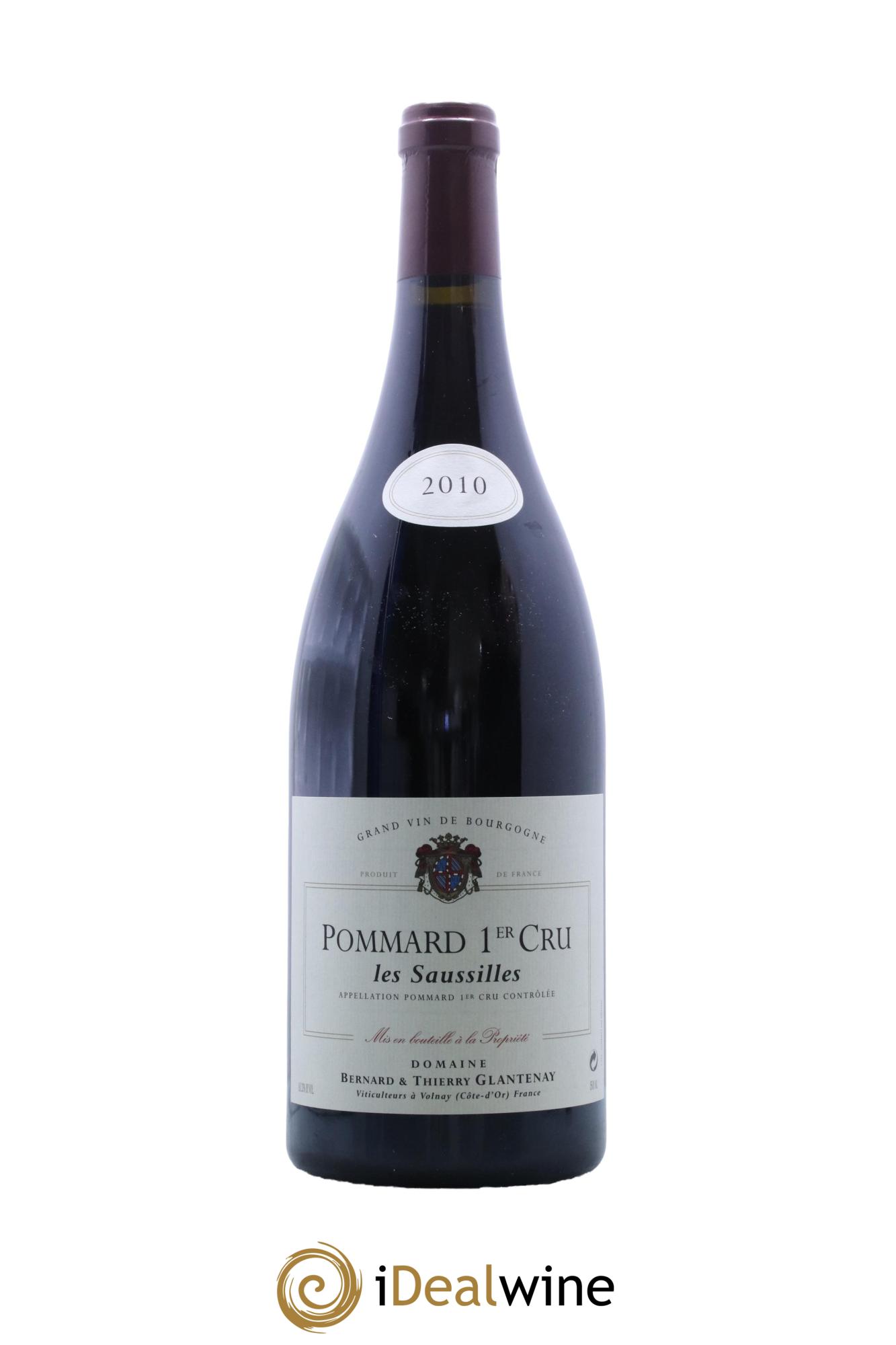 Pommard 1er Cru Les Saussilles Bernard et Thierry Glantenay (Domaine)  2010 - Posten von 1 Magnum - 0