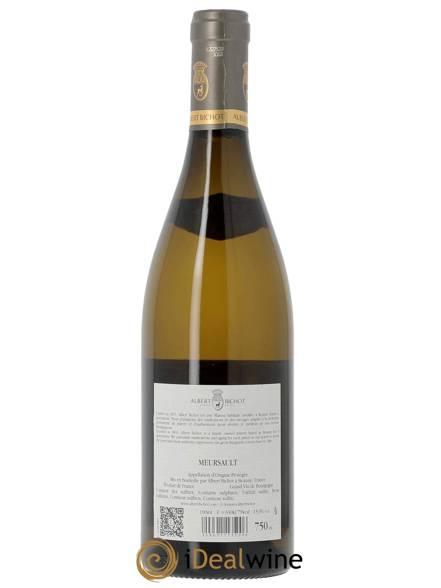 Meursault Albert Bichot  2022 - Lot de 1 bouteille - 1