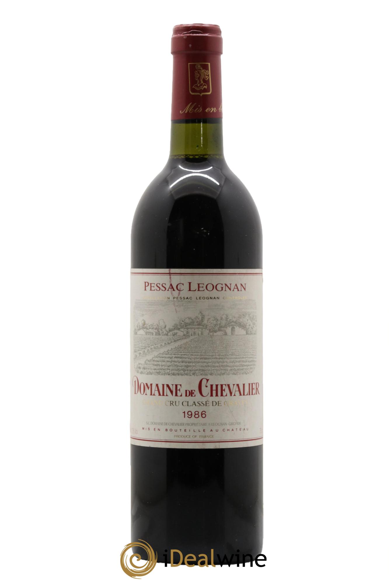 Domaine de Chevalier Cru Classé de Graves 1986 - Lotto di 1 bottiglia - 0