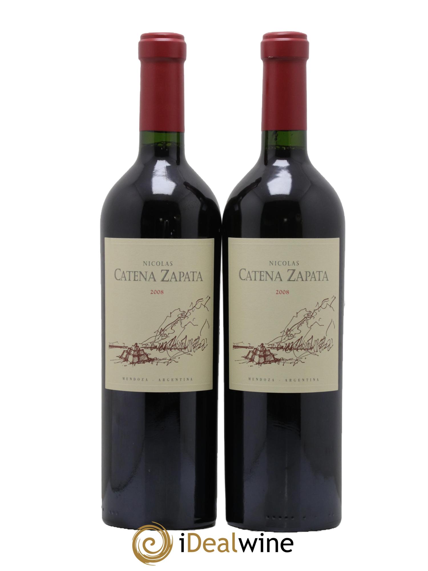 Mendoza Catena Zapata Nicolas 2008 - Posten von 2 Flaschen - 0