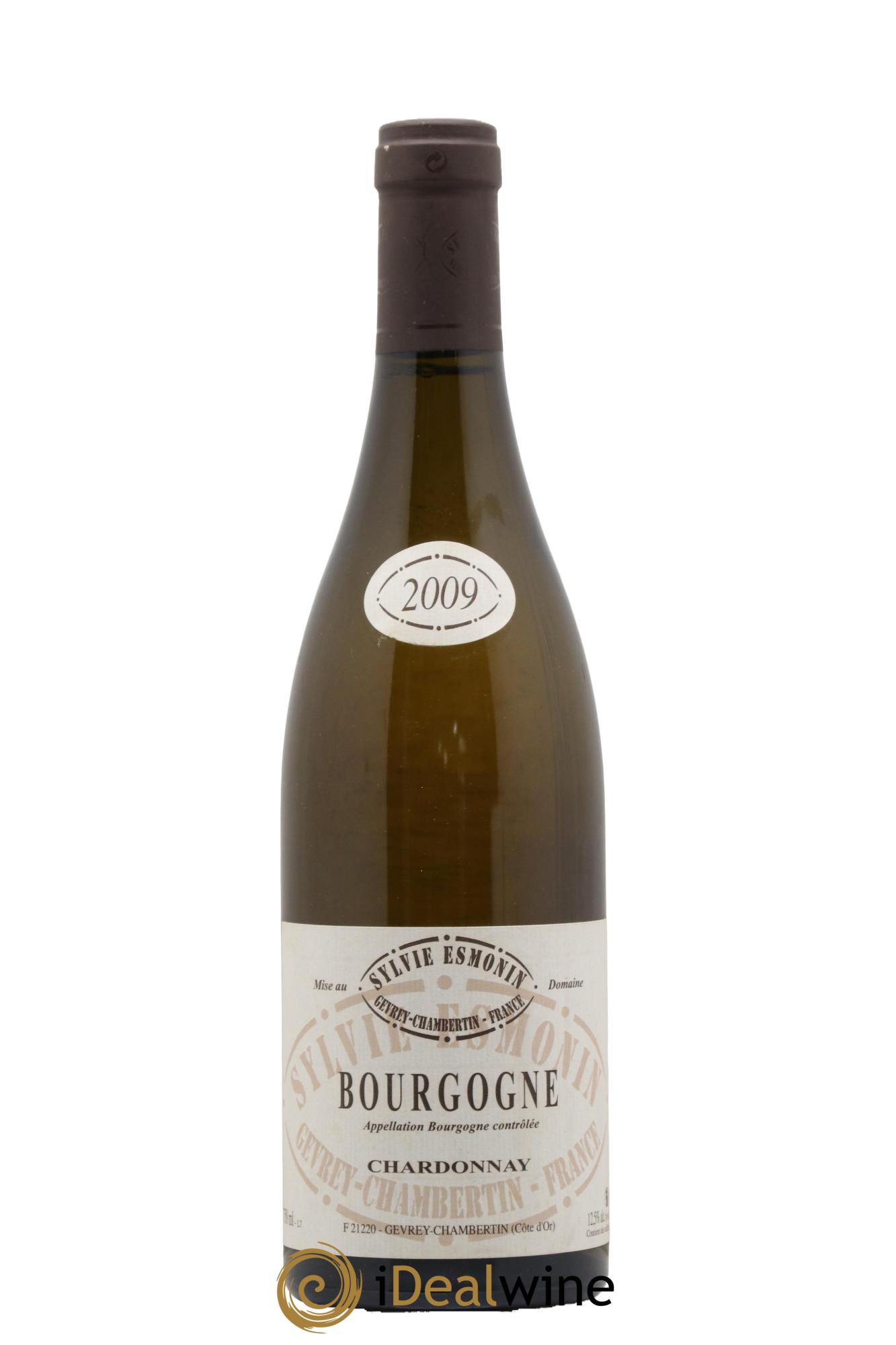 Bourgogne Chardonnay Sylvie Esmonin  2009 - Lot de 1 bouteille - 0