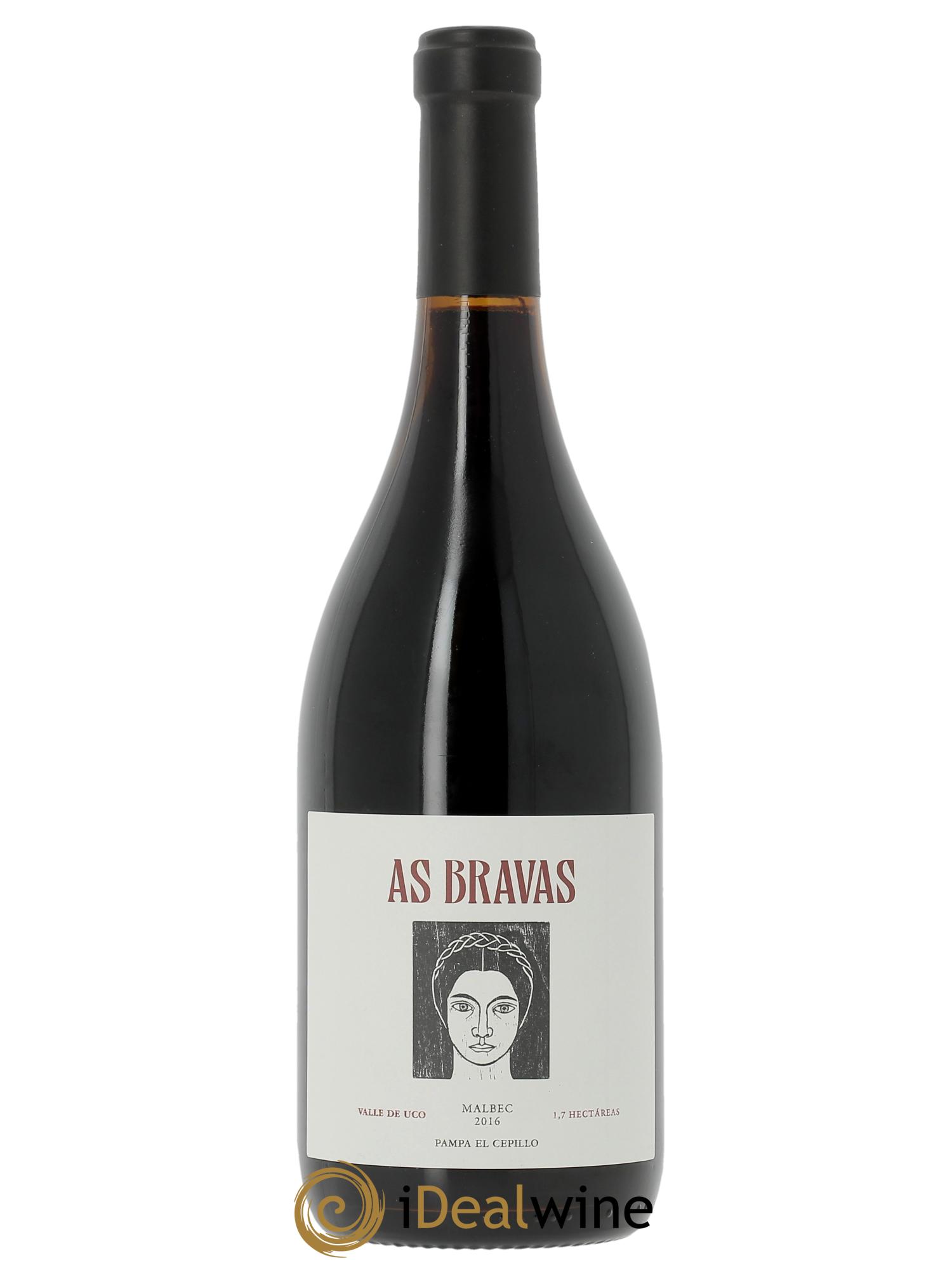 Malbec As Bravas El Enemigo  2016 - Lot de 1 bouteille - 0