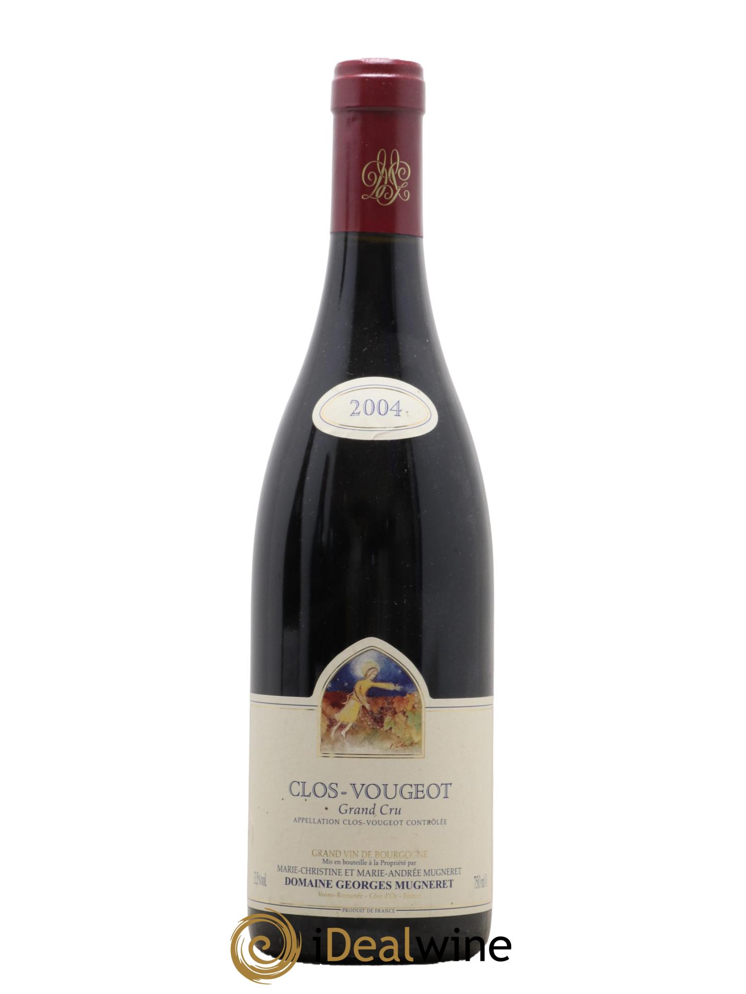 Clos de Vougeot Grand Cru Georges Mugneret-Gibourg (Domaine) 2004 - Lot of 1 bottle - 0