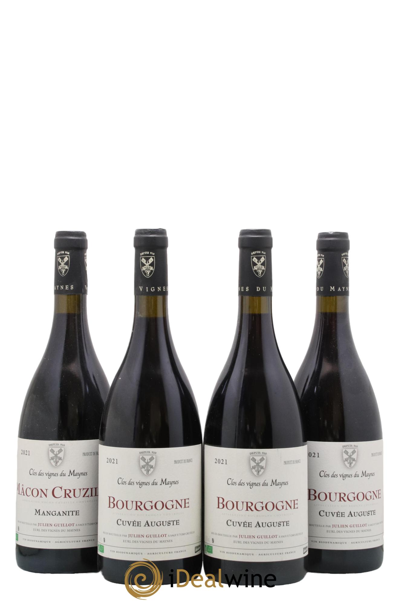 Mâcon-Cruzille Manganite Les Vignes du Maynes 2021 - Lot de 4 bouteilles - 0