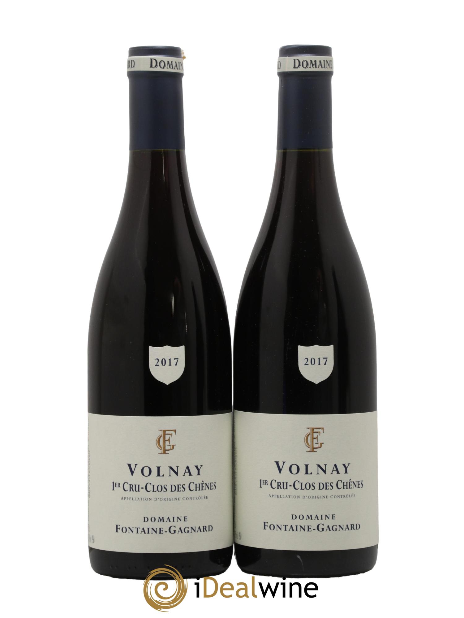 Volnay 1er Cru Clos des Chênes Domaine Fontaine-Gagnard 2017 - Lot de 2 bouteilles - 0