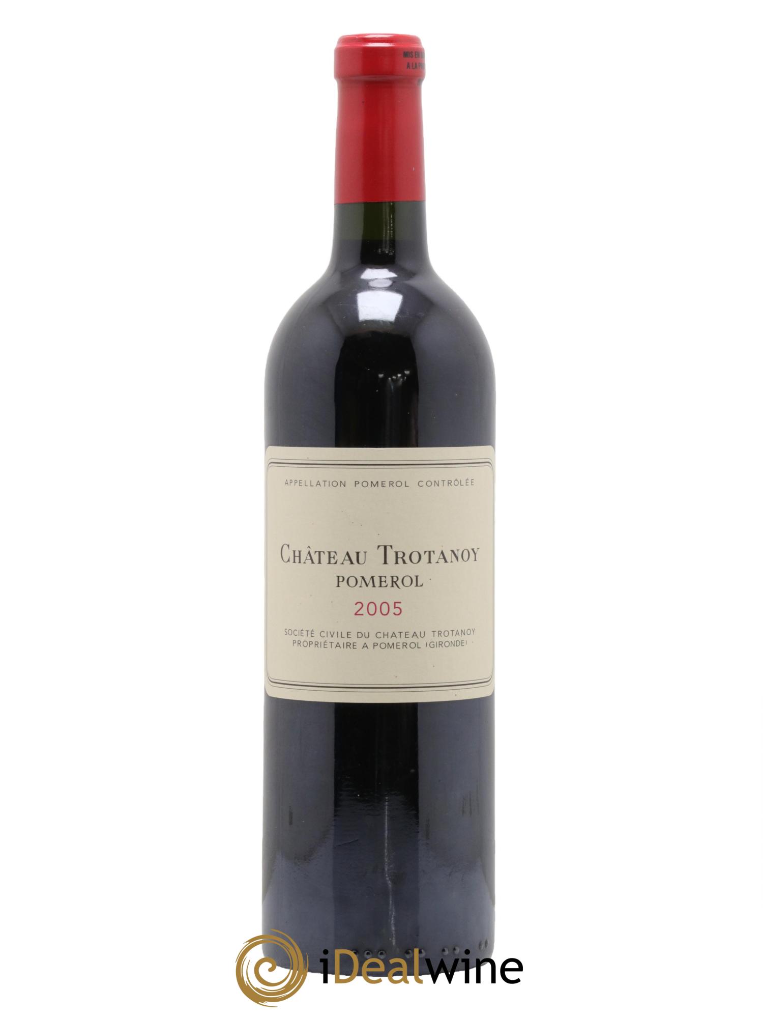 Château Trotanoy 2005 - Lot de 1 bouteille - 0