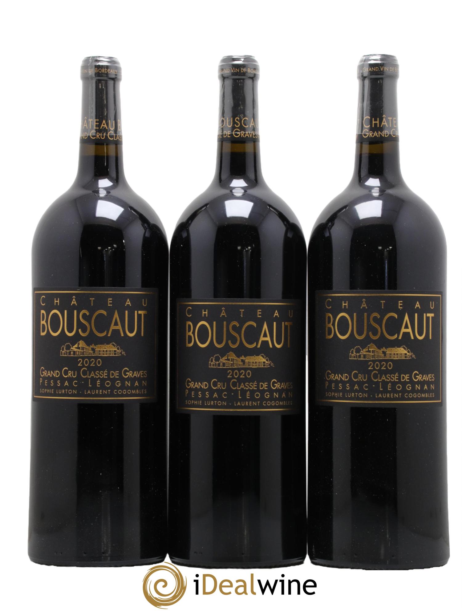 Château Bouscaut Cru Classé de Graves  2020 - Lot of 6 magnums - 1