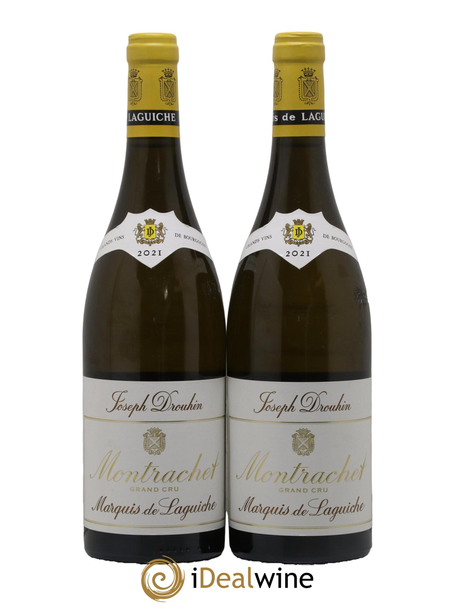 Montrachet Grand Cru Marquis de Laguiche Joseph Drouhin 2021 - Lotto di 2 bottiglie - 0