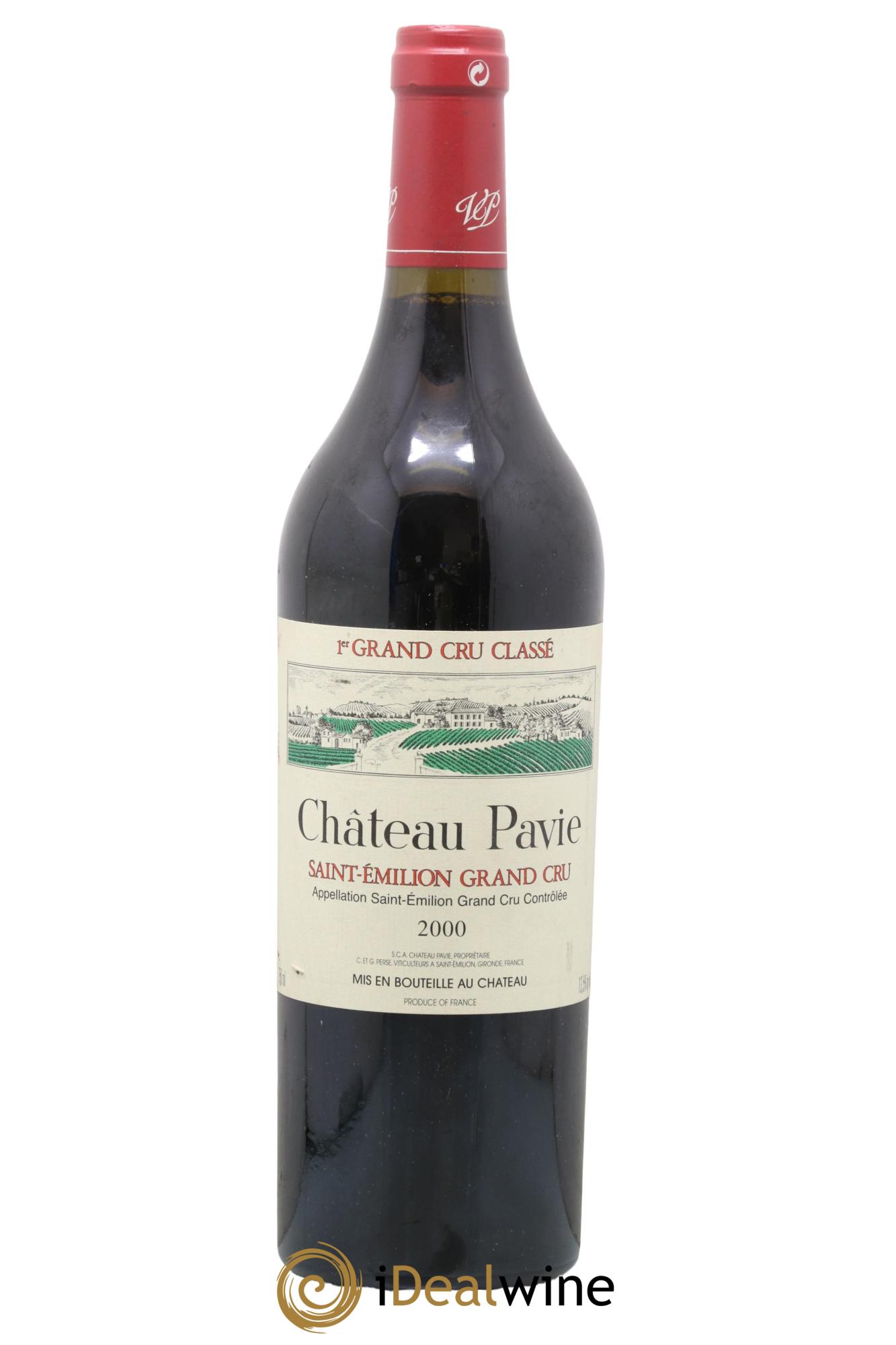 Château Pavie 1er Grand Cru Classé A 2000 - Posten von 1 Flasche - 0