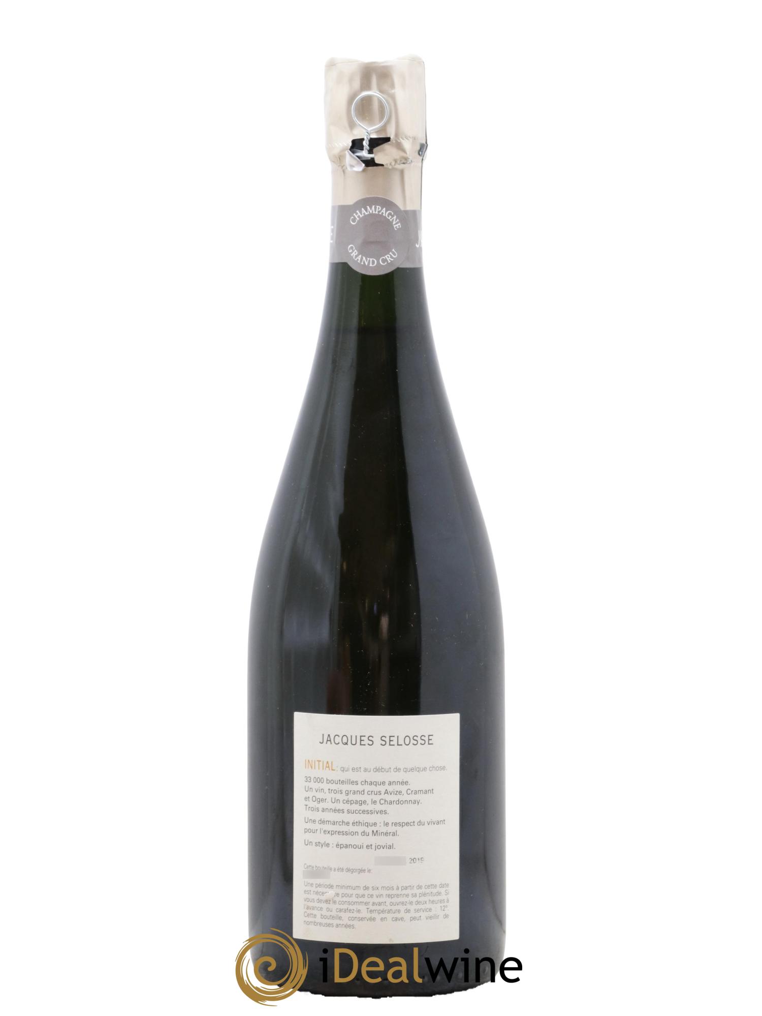 Brut Initial Jacques Selosse  - Posten von 1 Flasche - 1