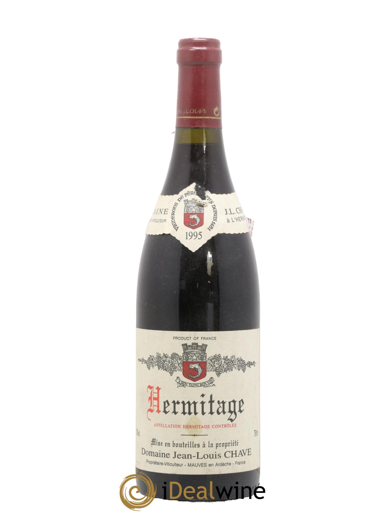 Hermitage Jean-Louis Chave 1995 - Lot de 1 bouteille - 0