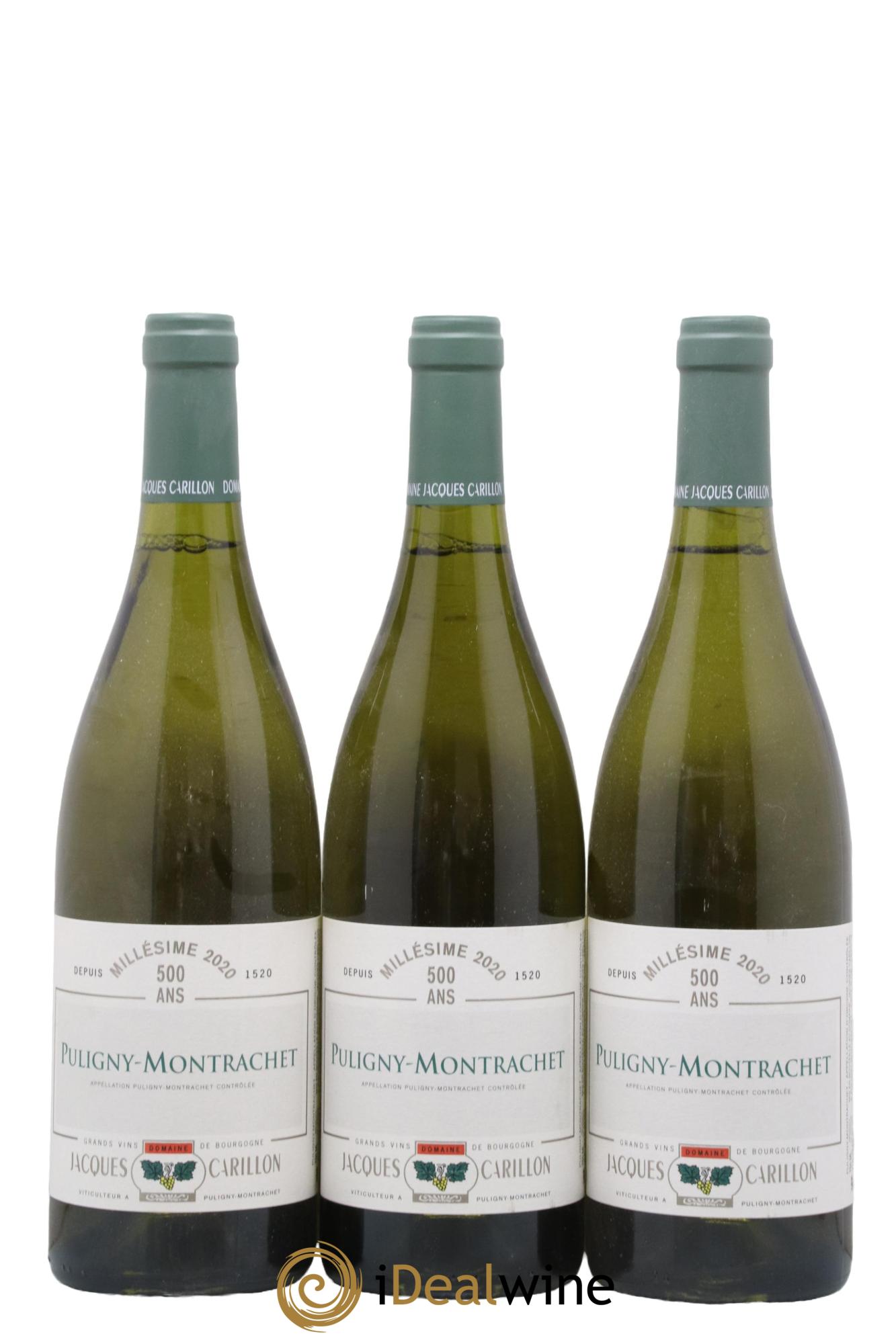 Puligny-Montrachet Jacques Carillon (Domaine) 2020 - Lot de 3 bouteilles - 0