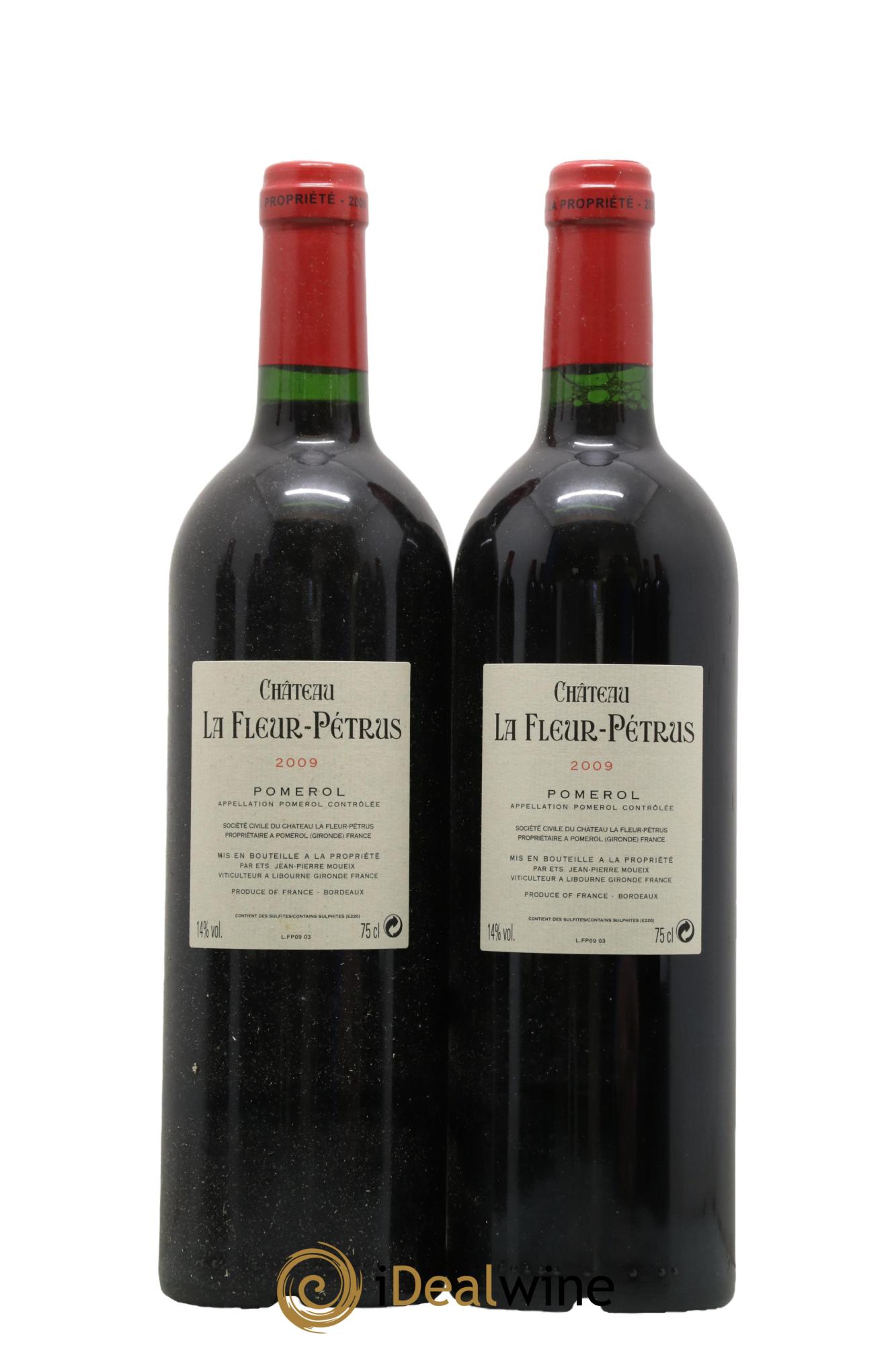 Château la Fleur Petrus 2009 - Lot of 2 bottles - 1