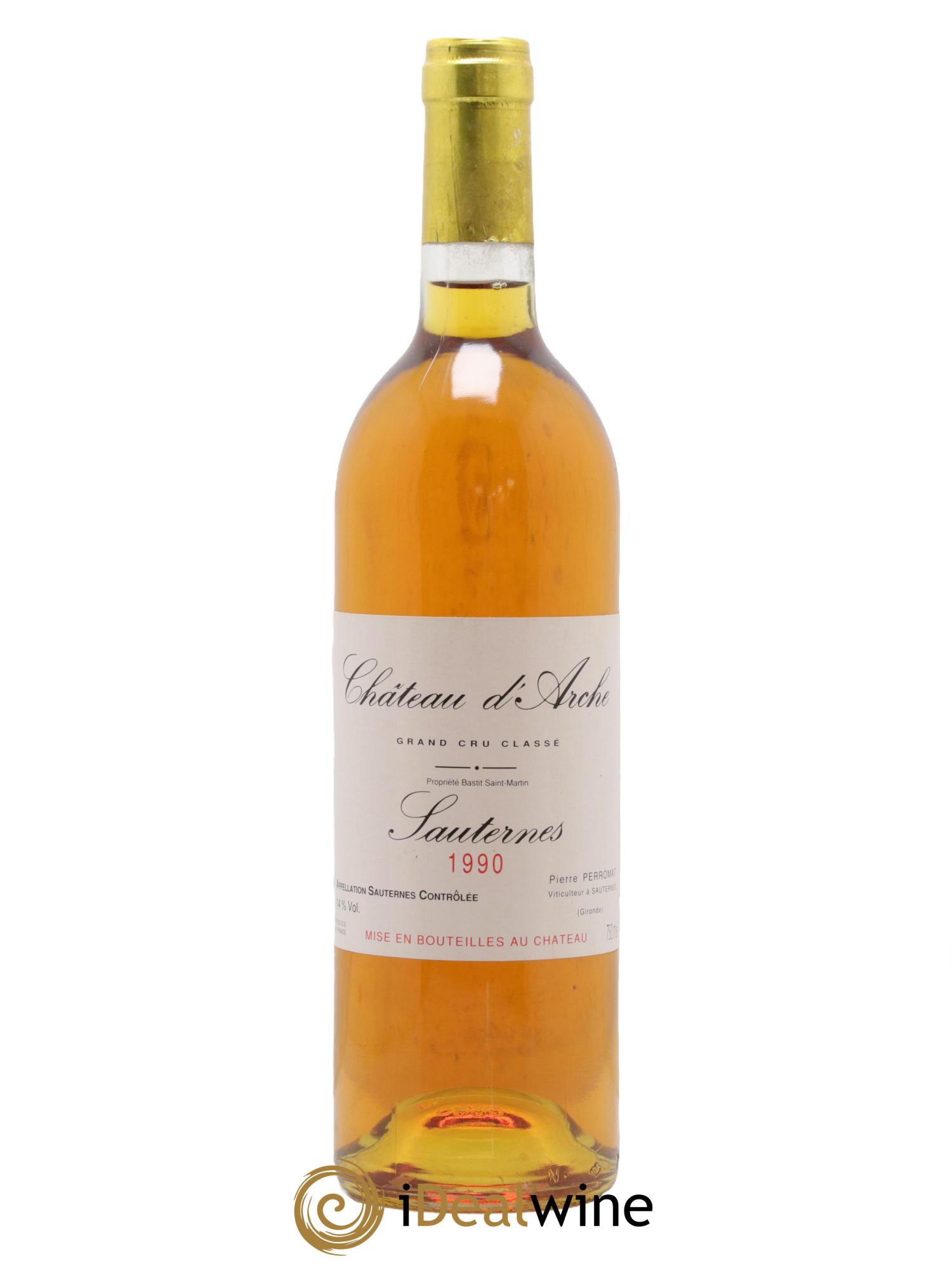 Château d' Arche 2ème Grand Cru Classé 1990 - Posten von 1 Flasche - 0