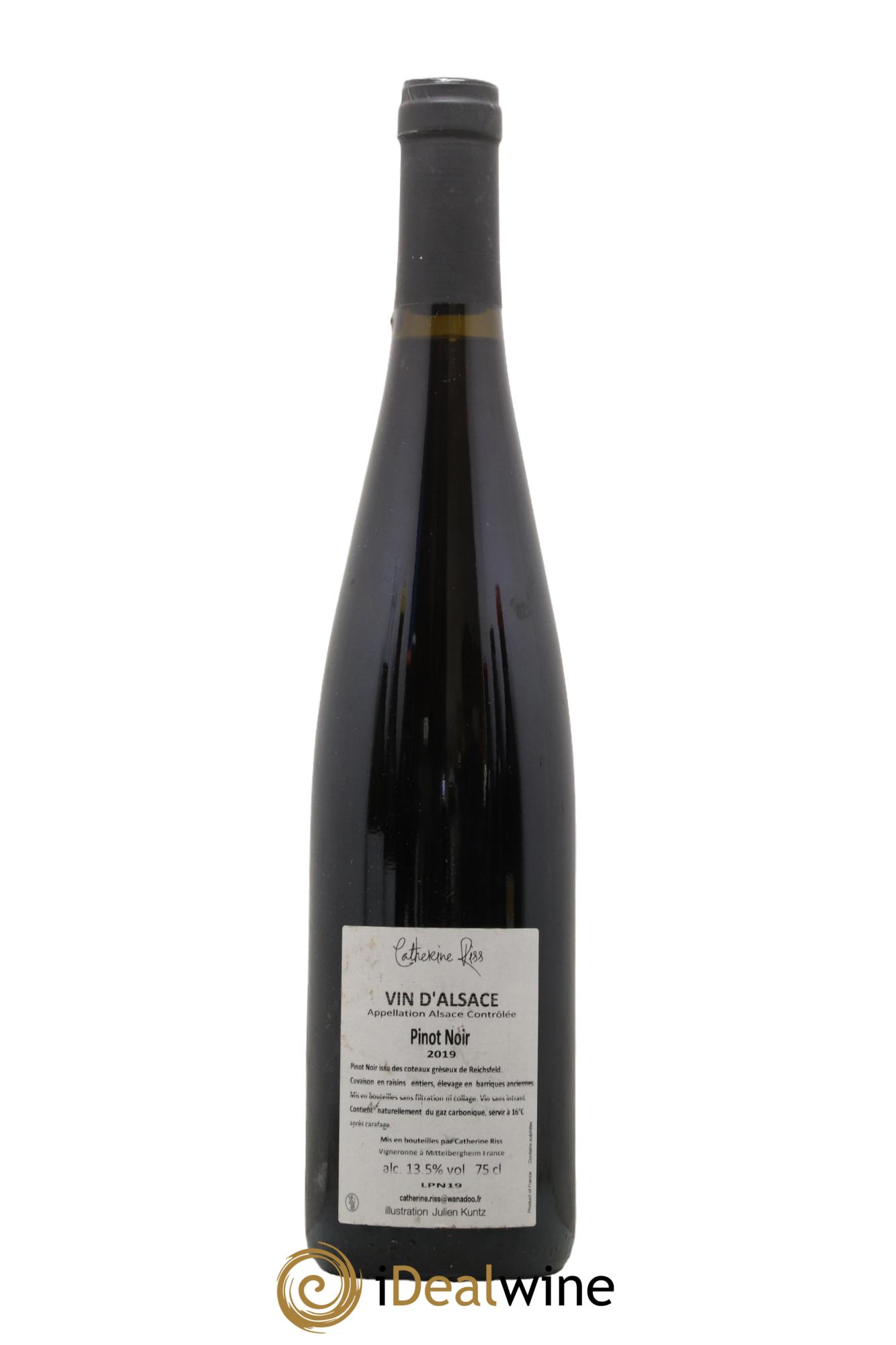 Pinot Noir Empreinte Catherine Riss 2019 - Lotto di 1 bottiglia - 1