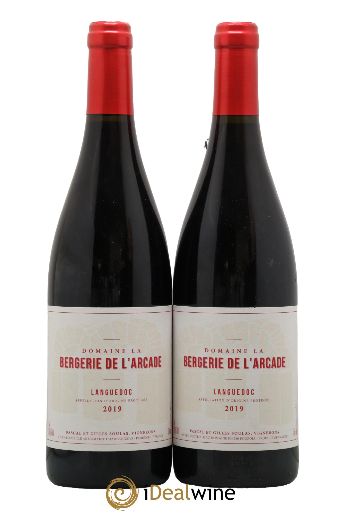 Languedoc La Bergerie de l'Arcade (Domaine) 2019 - Posten von 2 Flaschen - 0