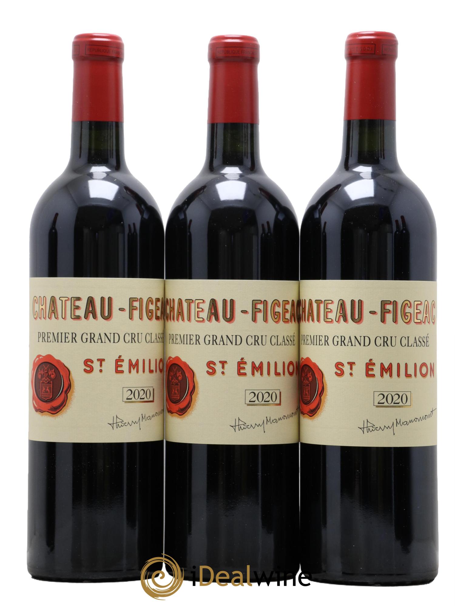 Château Figeac 1er Grand Cru Classé A 2020 - Lot de 6 bouteilles - 3