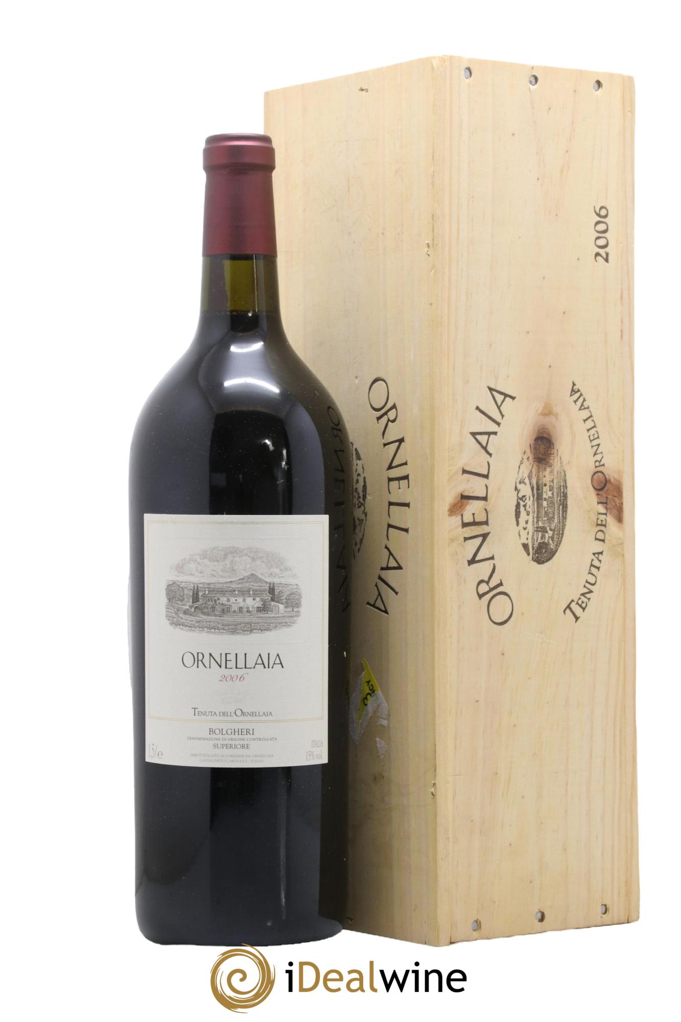 Bolgheri  DOC Superiore Ornellaia Tenuta Dell'Ornellaia - Frescobaldi 2006 - Posten von 1 Magnum - 0