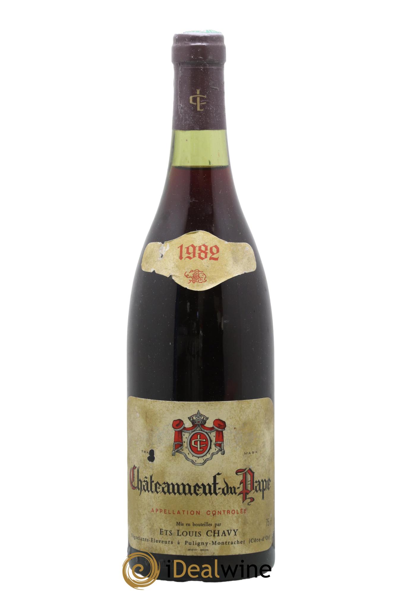 Châteauneuf-du-Pape Louis Chavy 1982 - Lot de 1 bouteille - 0