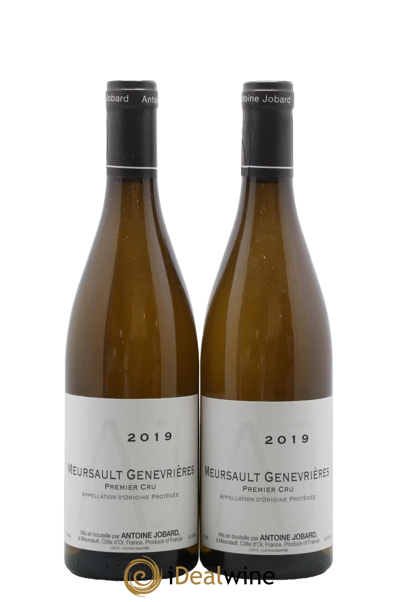 Meursault 1er Cru Genevrières François et Antoine Jobard (Domaine) 2019 - Lot de 2 bouteilles - 0