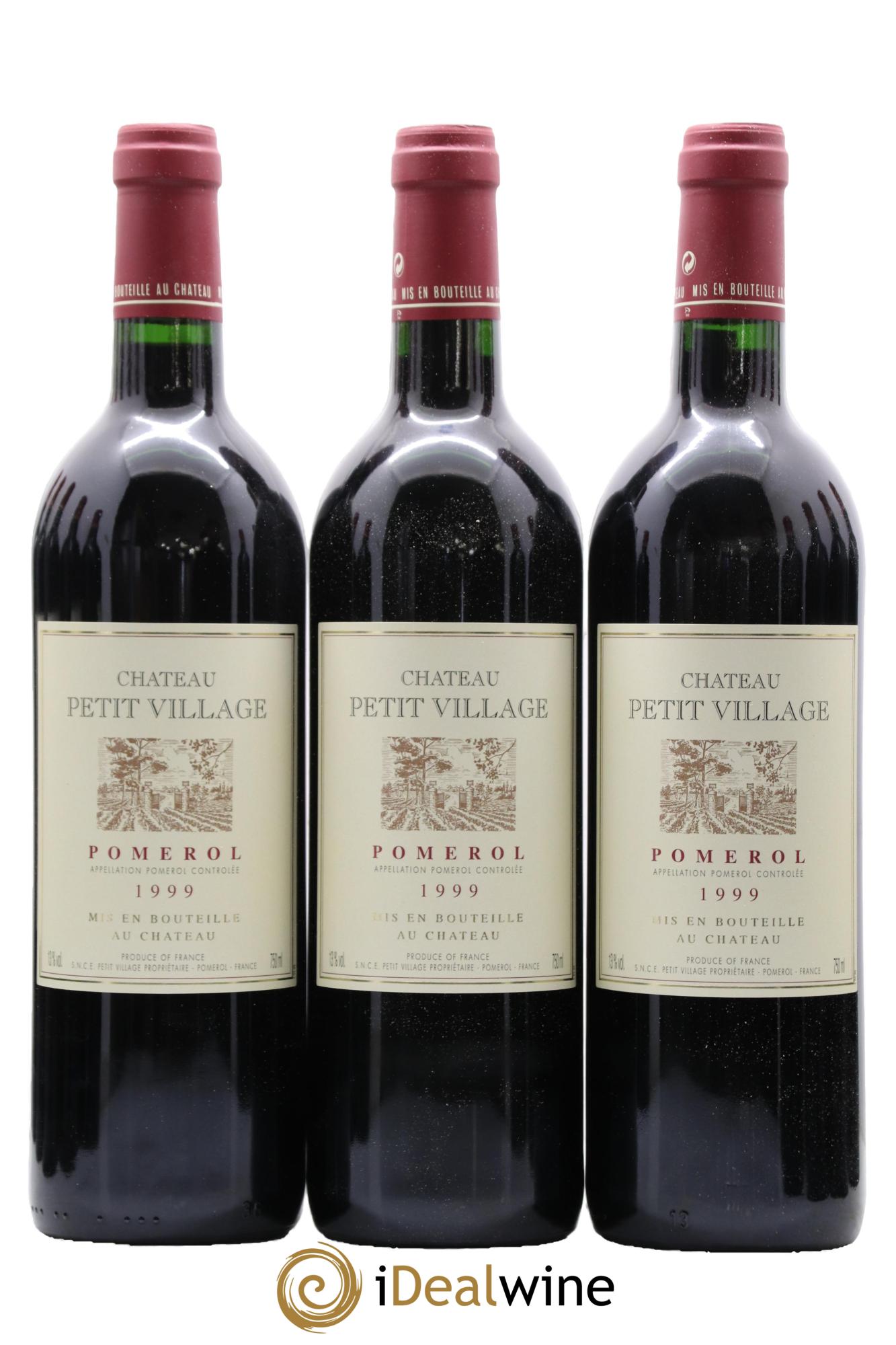 Château Petit Village 1999 - Lot de 12 bouteilles - 1