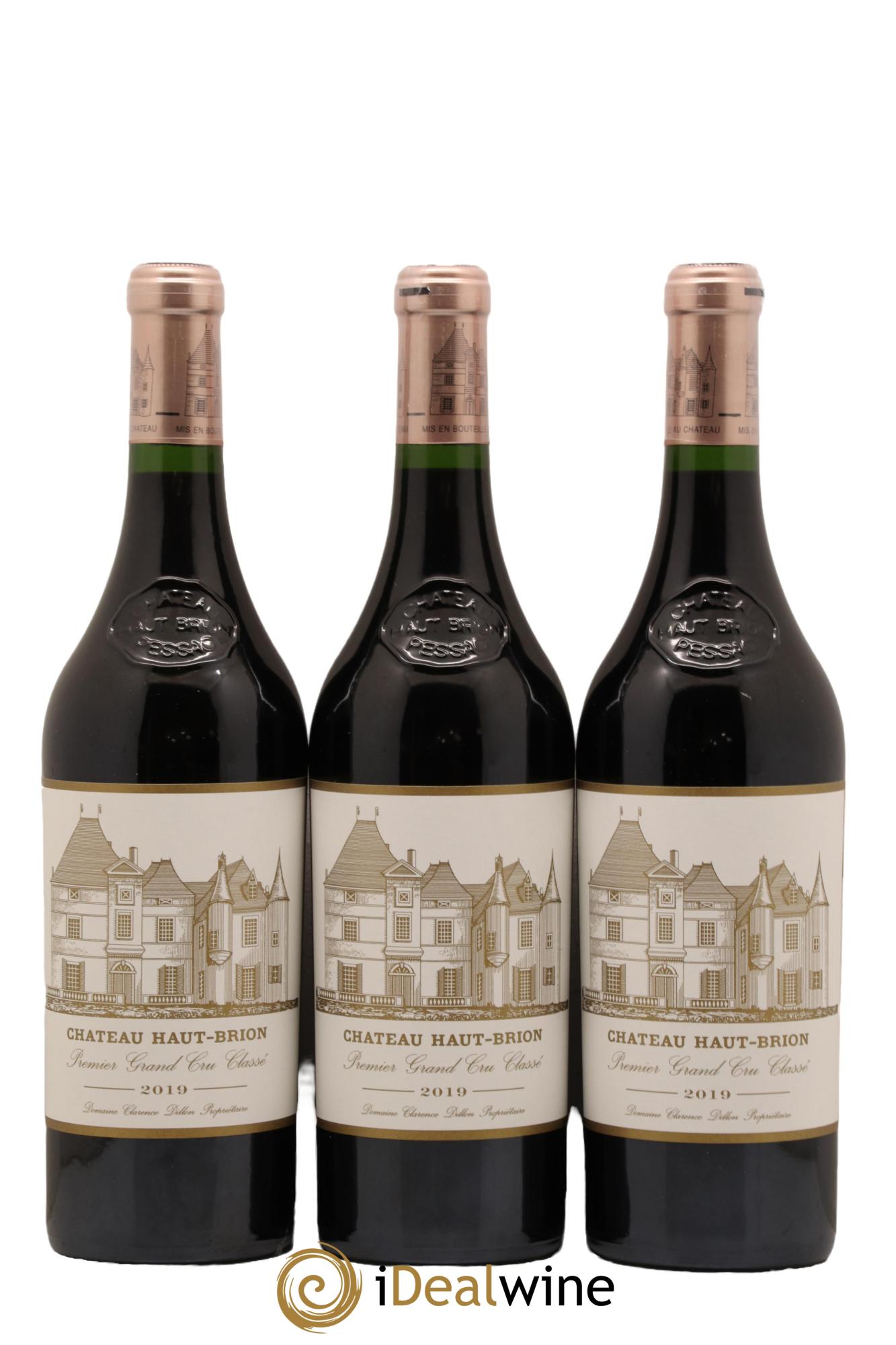 Château Haut Brion 1er Grand Cru Classé 2019 - Posten von 3 Flaschen - 0