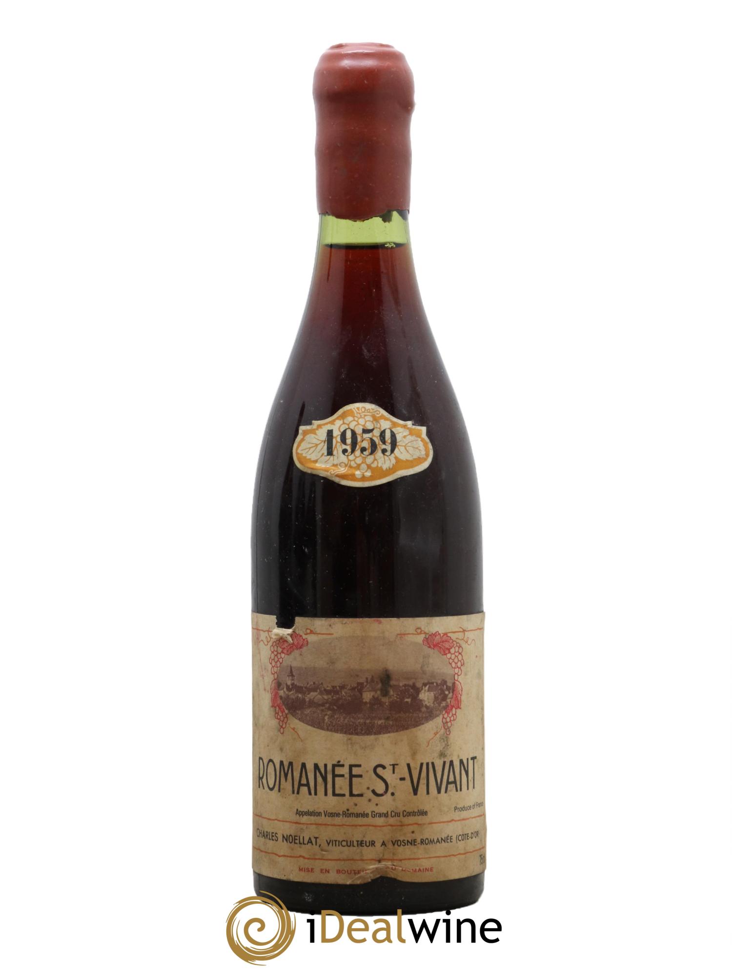 Romanée-Saint-Vivant Grand Cru Domaine Noëllat 1959 - Posten von 1 Flasche - 0