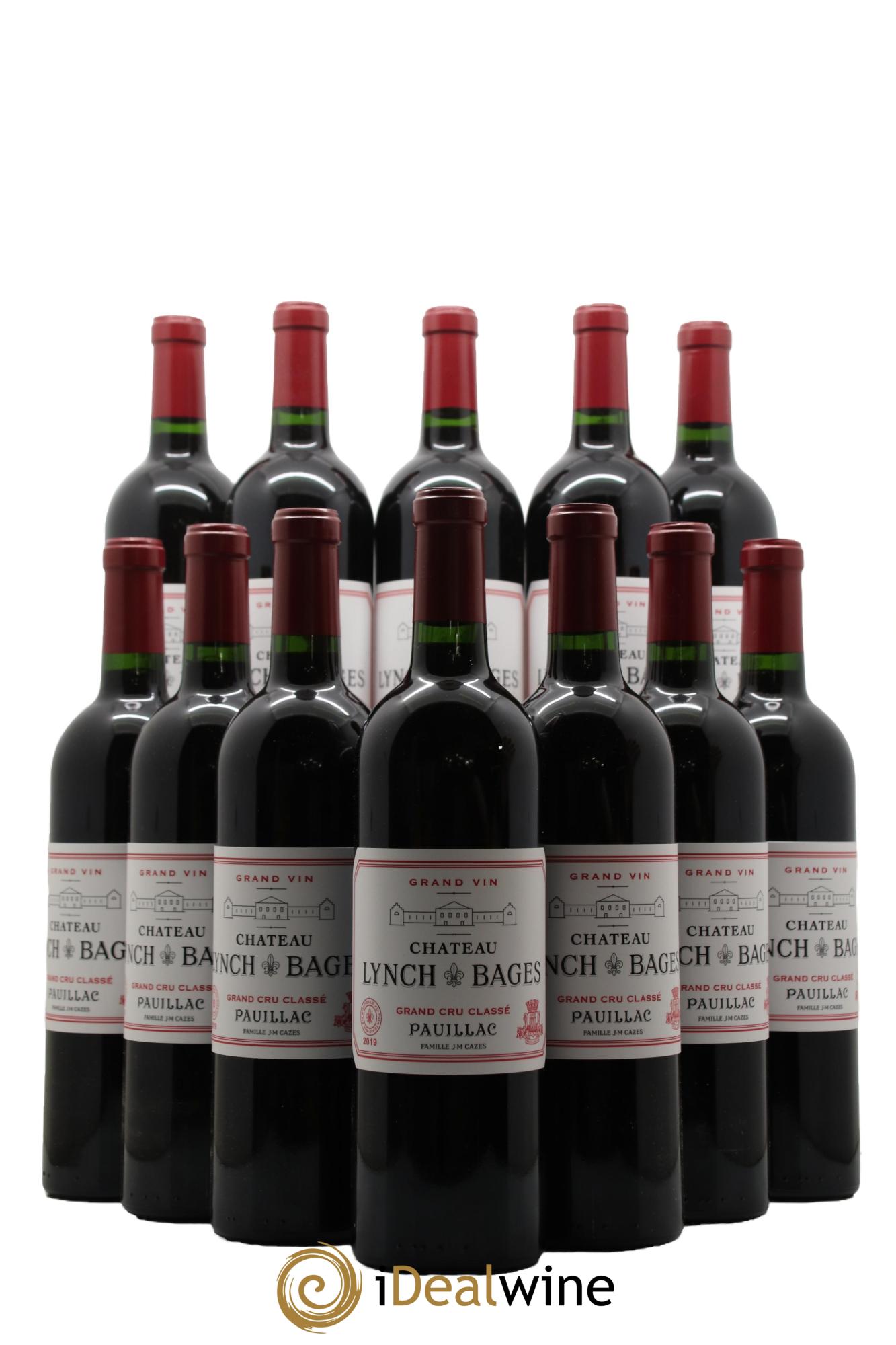 Château Lynch Bages 5ème Grand Cru Classé 2019 - Lot de 12 bouteilles - 0