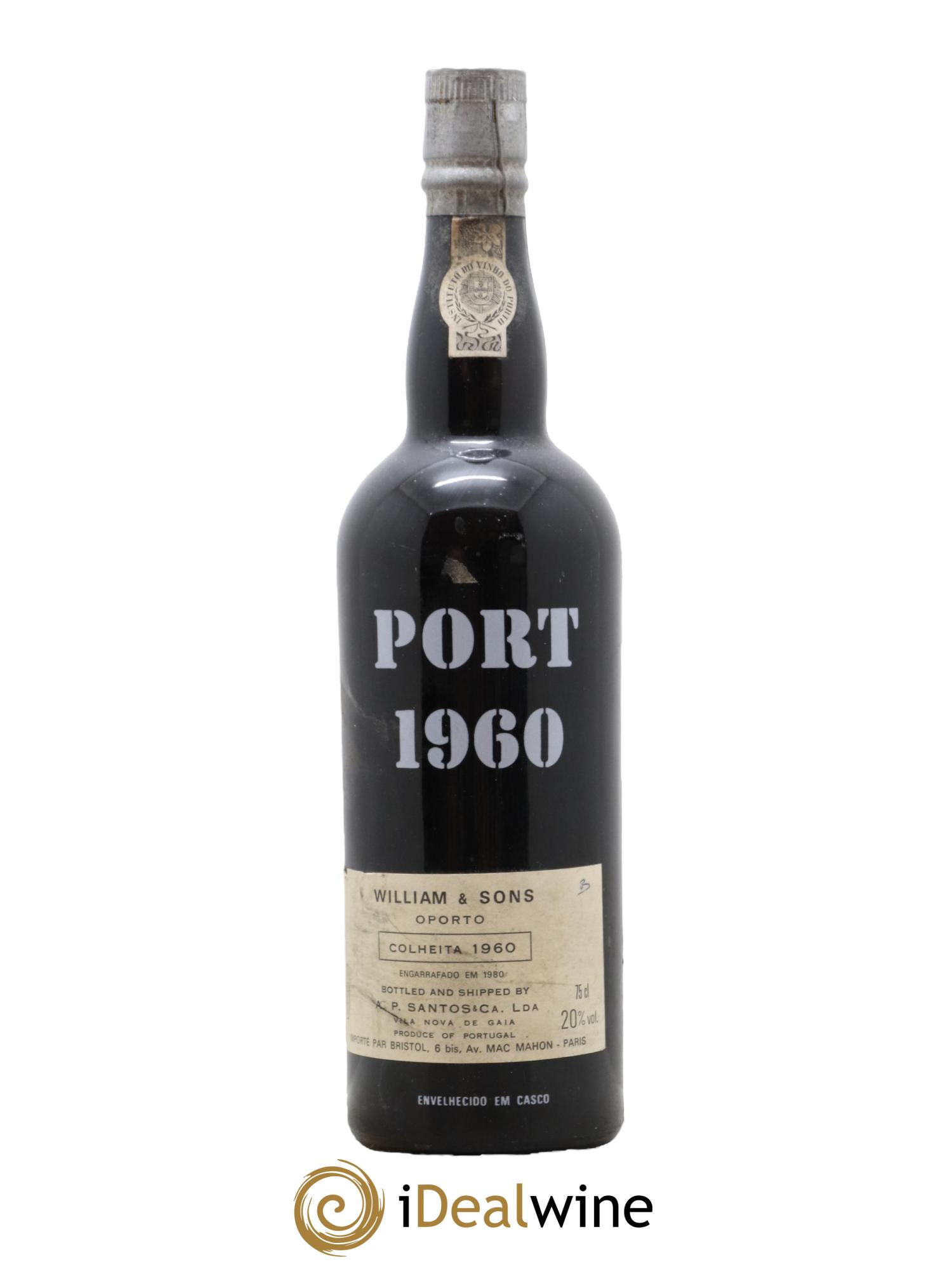 Porto Colheira Willam s And Son 1960 - Lot de 1 bouteille - 0