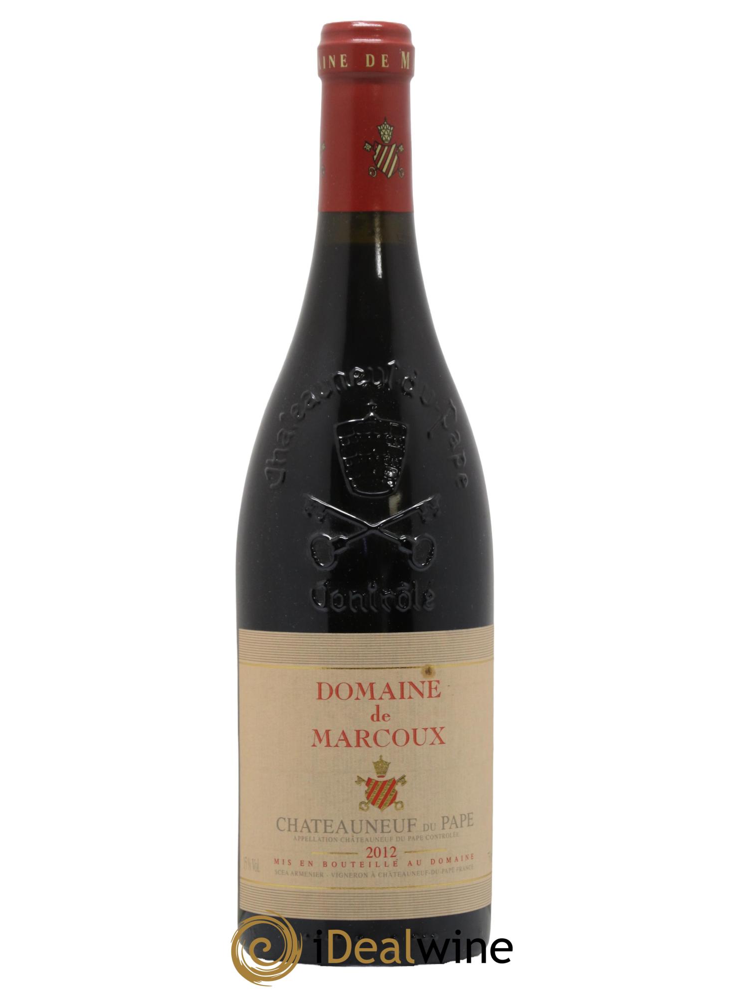 Châteauneuf-du-Pape Marcoux (Domaine de) 2012 - Posten von 1 Flasche - 0