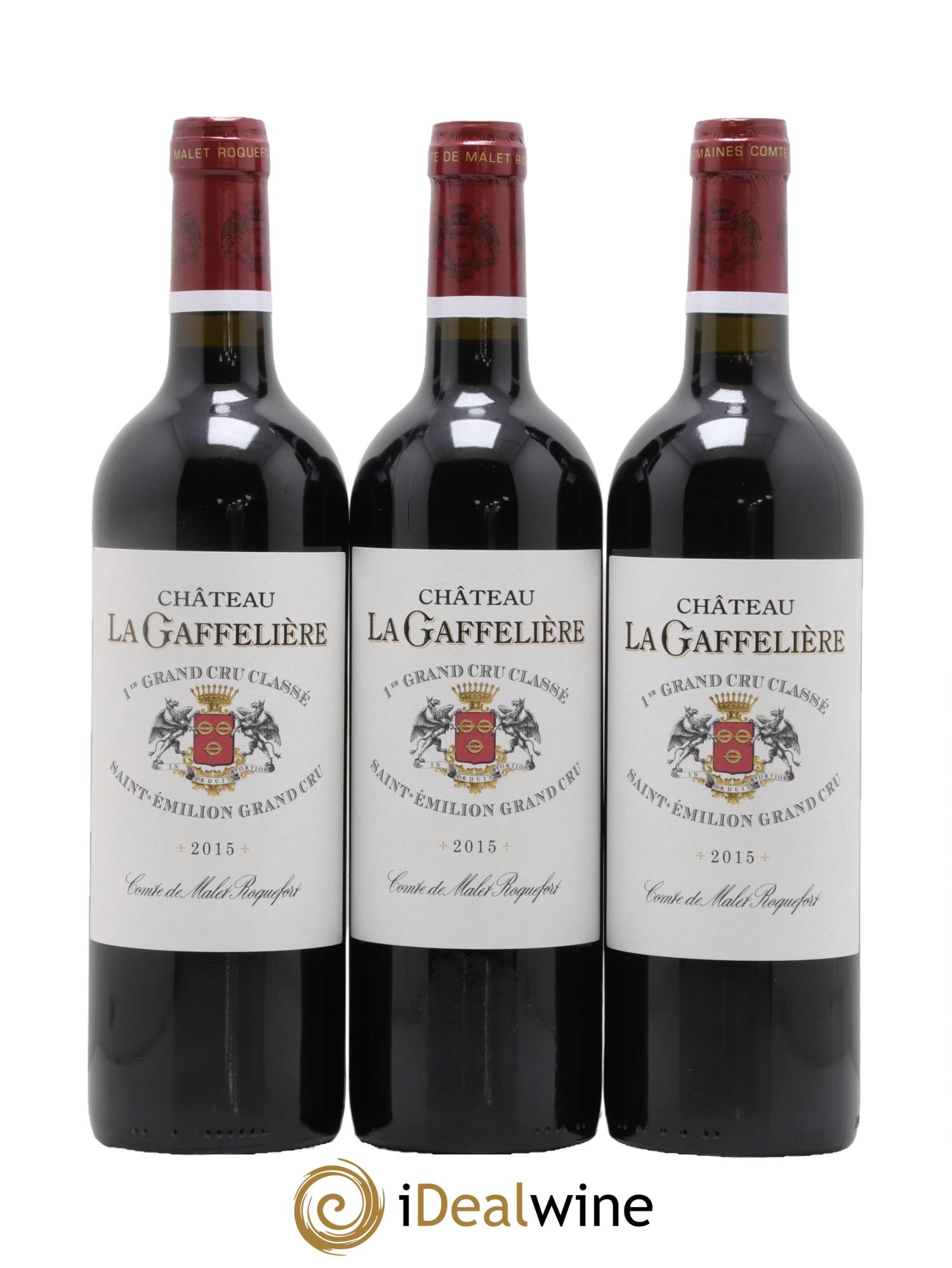 Château la Gaffelière 1er Grand Cru Classé B 2015 - Lot de 12 bouteilles - 1