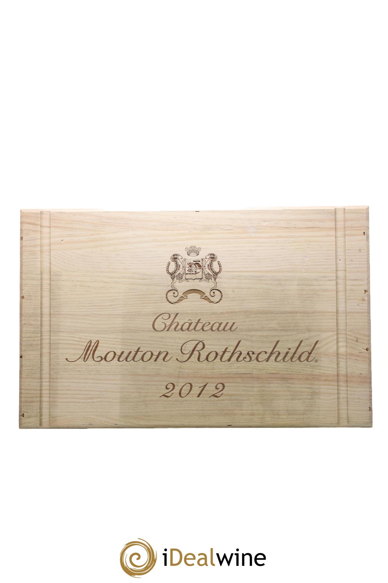 Château Mouton Rothschild 1er Grand Cru Classé 2012 - Lotto di 6 bottiglie - 6