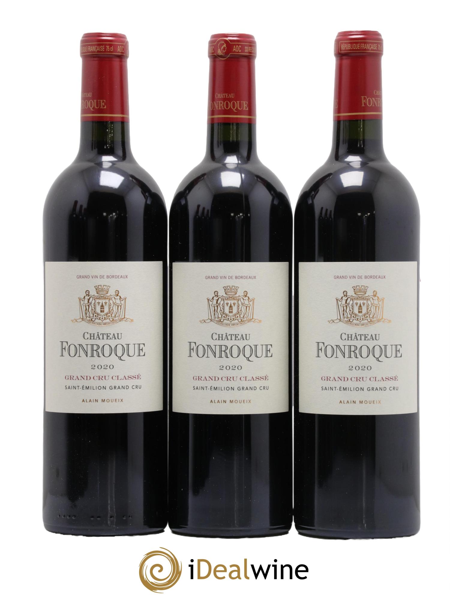 Château Fonroque Grand Cru Classé  2020 - Lot de 6 bouteilles - 1