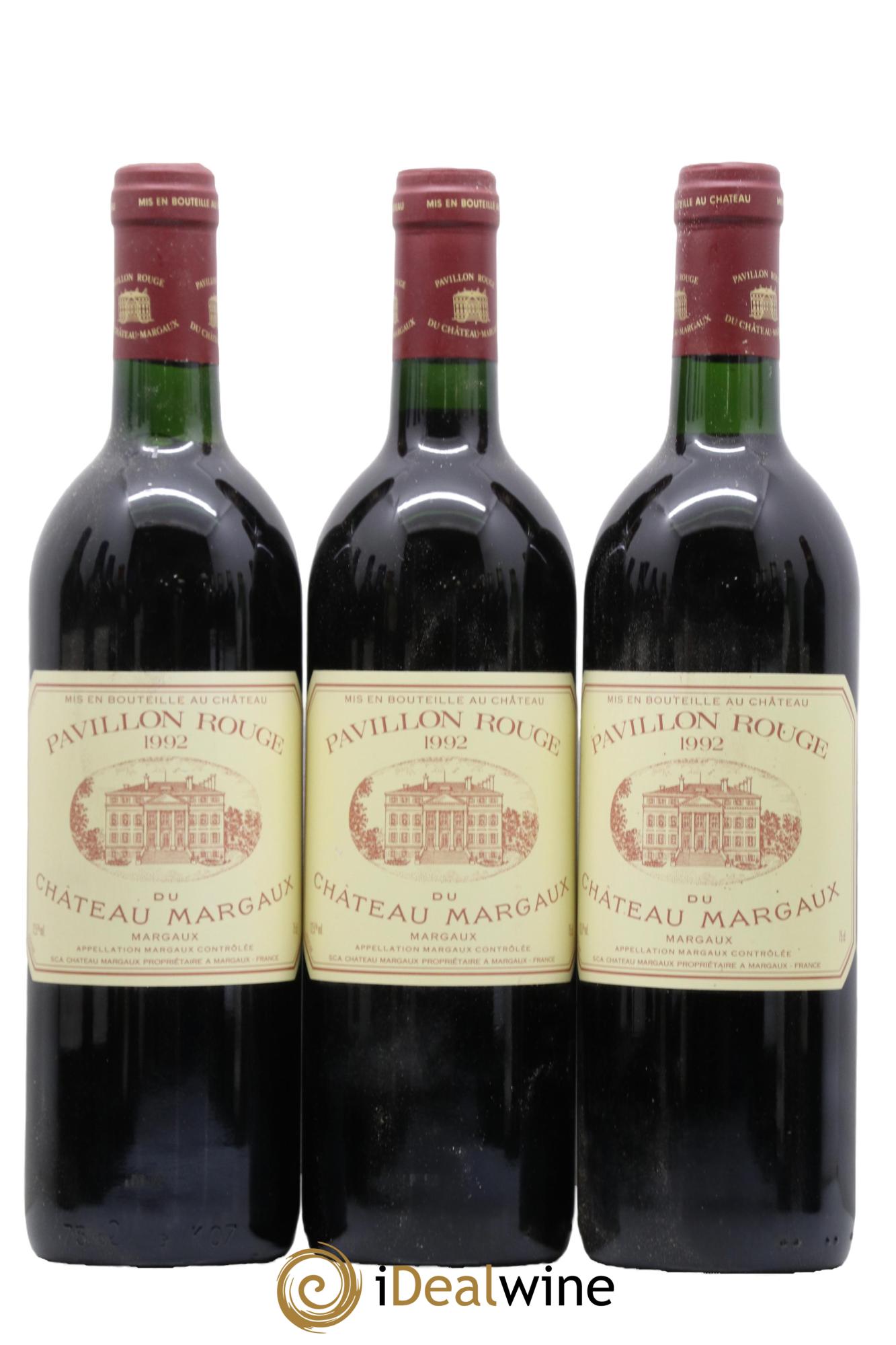 Pavillon Rouge du Château Margaux Second Vin 1992 - Lot de 12 bouteilles - 4