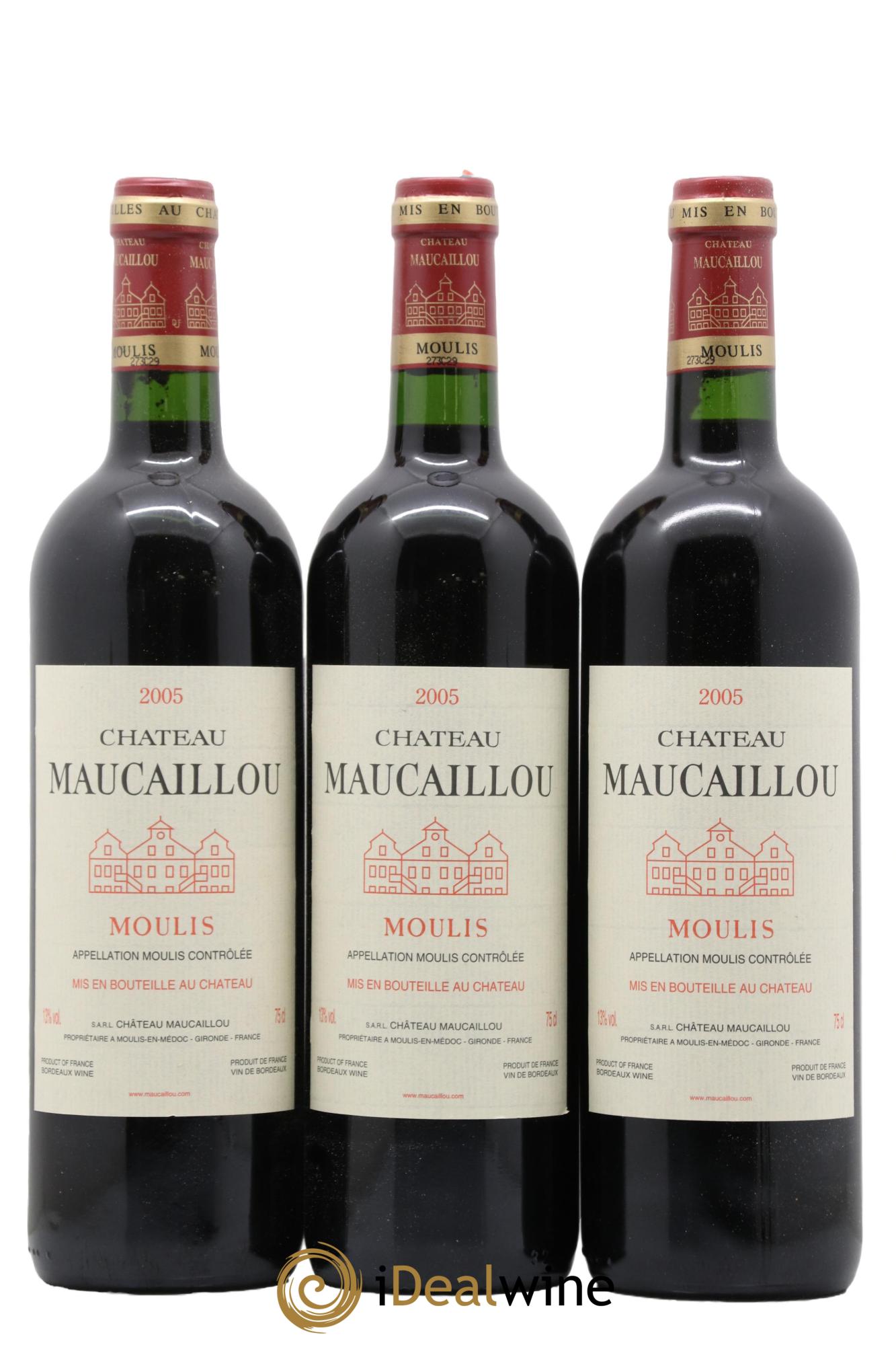 Château Maucaillou 2005 - Lotto di 6 bottiglie - 2