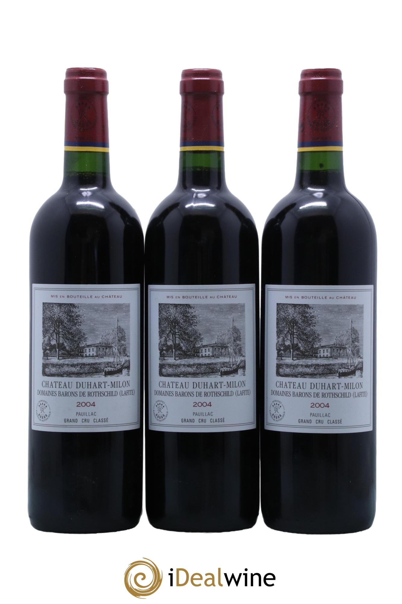 Château Duhart-Milon 4ème Grand Cru Classé  2004 - Lot de 6 bouteilles - 1