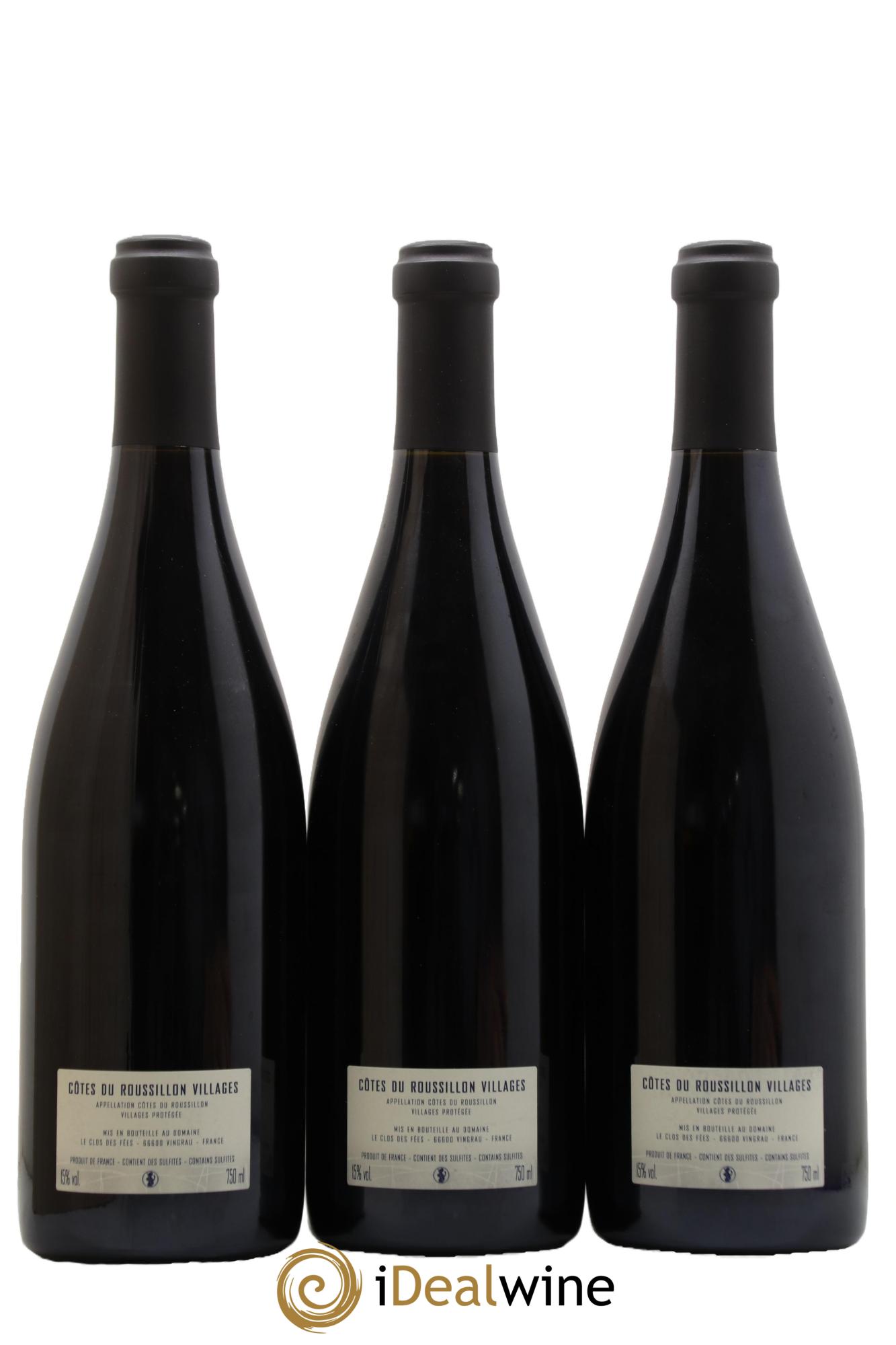 Côtes du Roussillon Villages Clos des Fées La Petite Sibérie Hervé Bizeul 2021 - Lotto di 3 bottiglie - 2