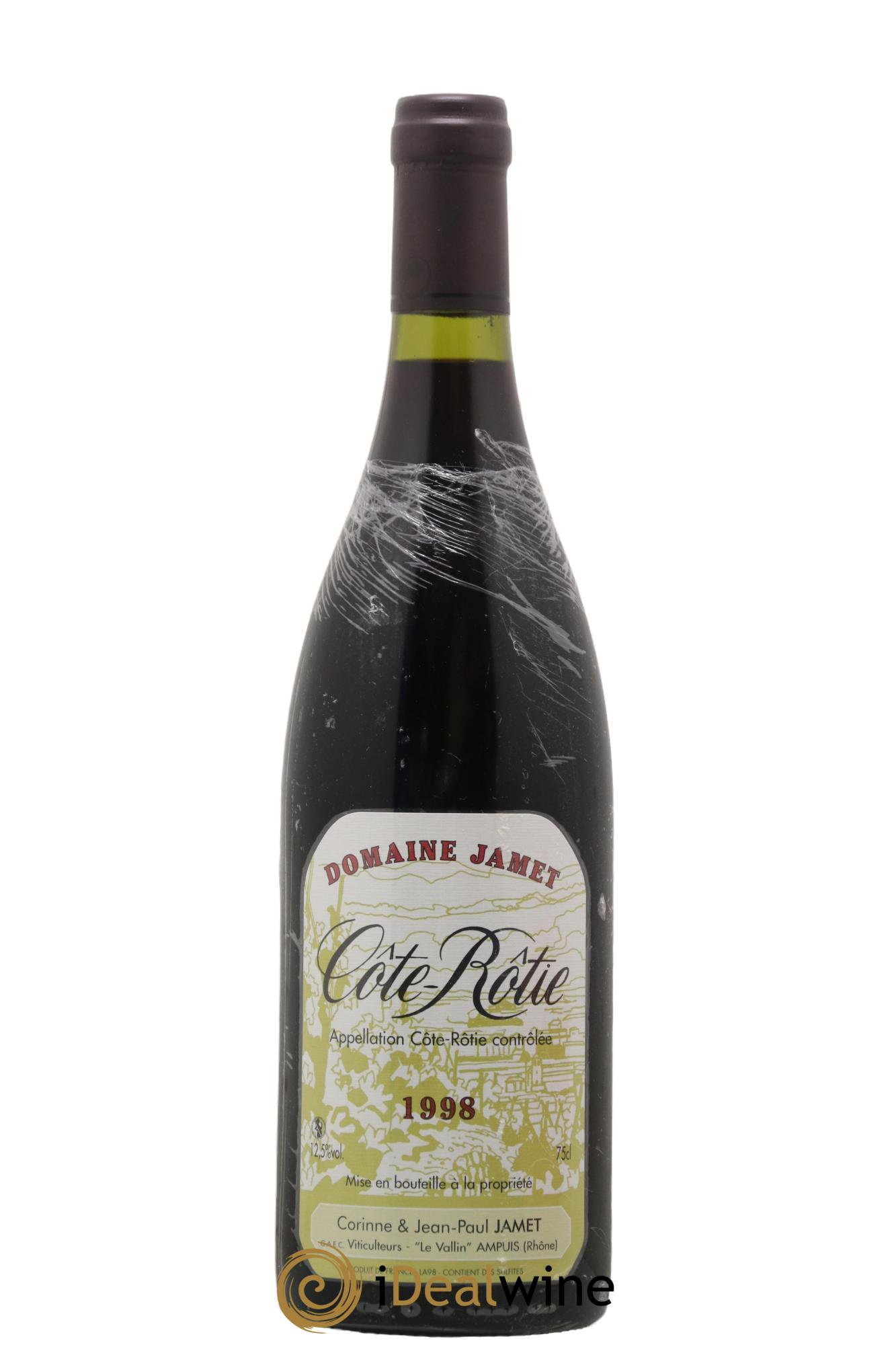 Côte-Rôtie Jamet (Domaine) 1998 - Lotto di 1 bottiglia - 0