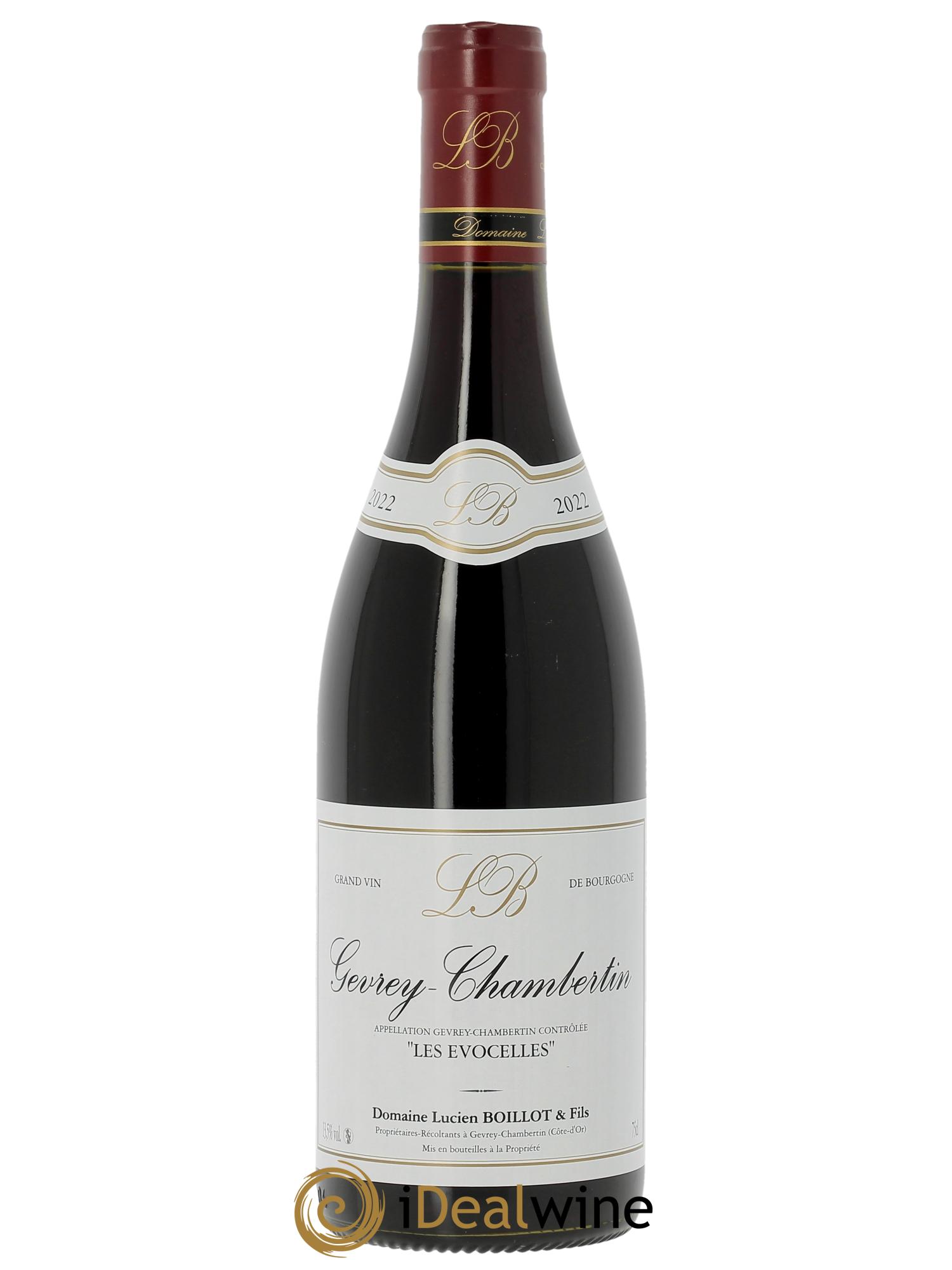 Gevrey-Chambertin Les Evocelles Lucien Boillot & Fils (Domaine)  2022 - Lotto di 1 bottiglia - 0