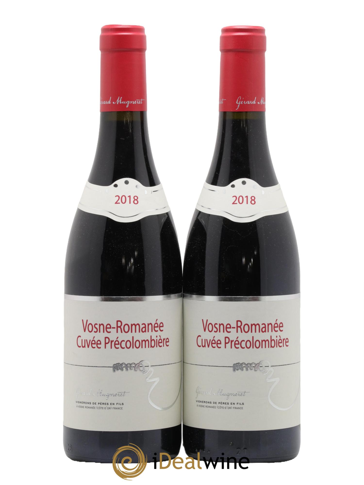 Vosne-Romanée Précolombière Gérard Mugneret 2018 - Lot of 2 bottles - 0