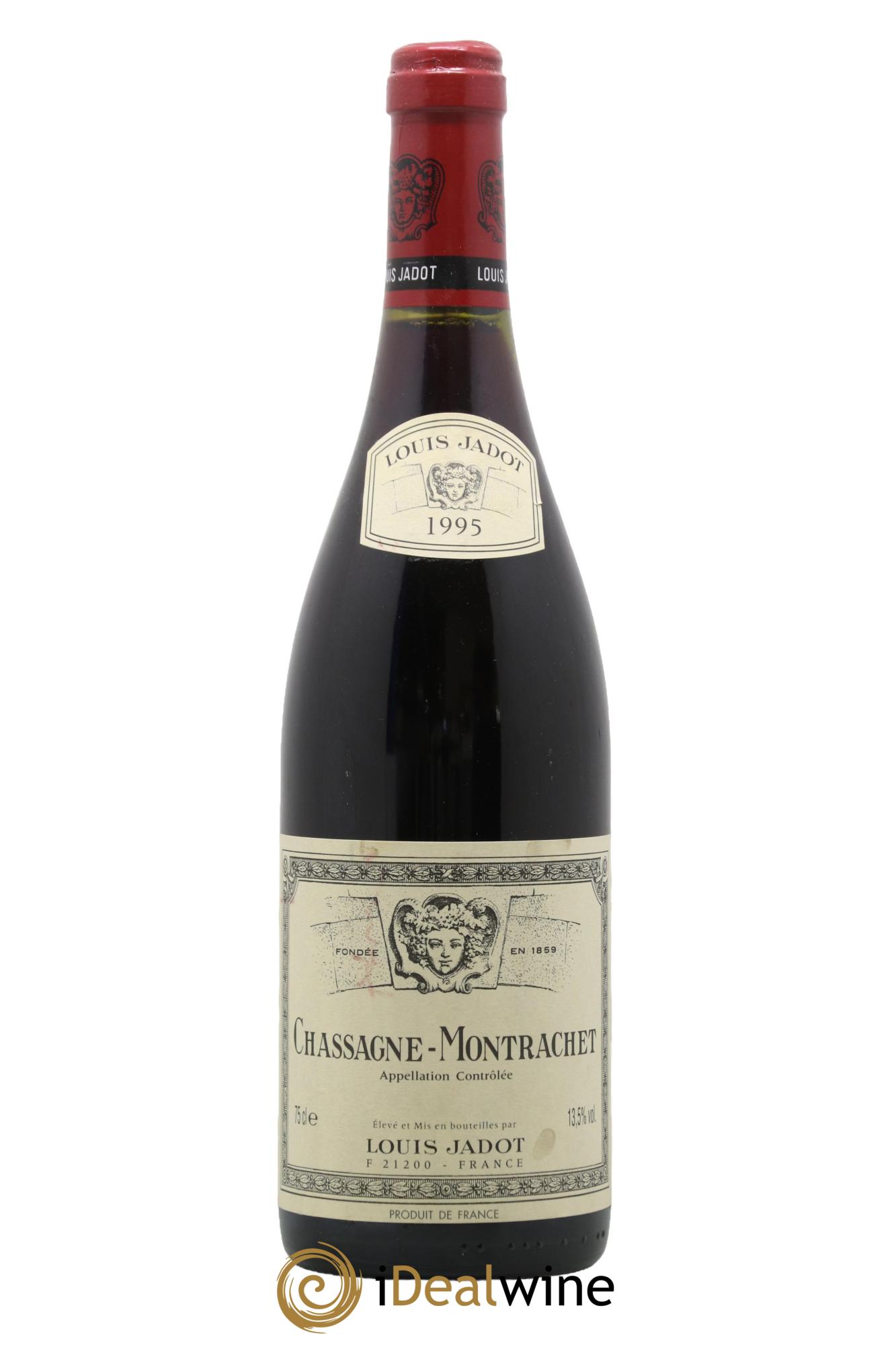 Chassagne-Montrachet Maison Louis Jadot 1995 - Posten von 1 Flasche - 0