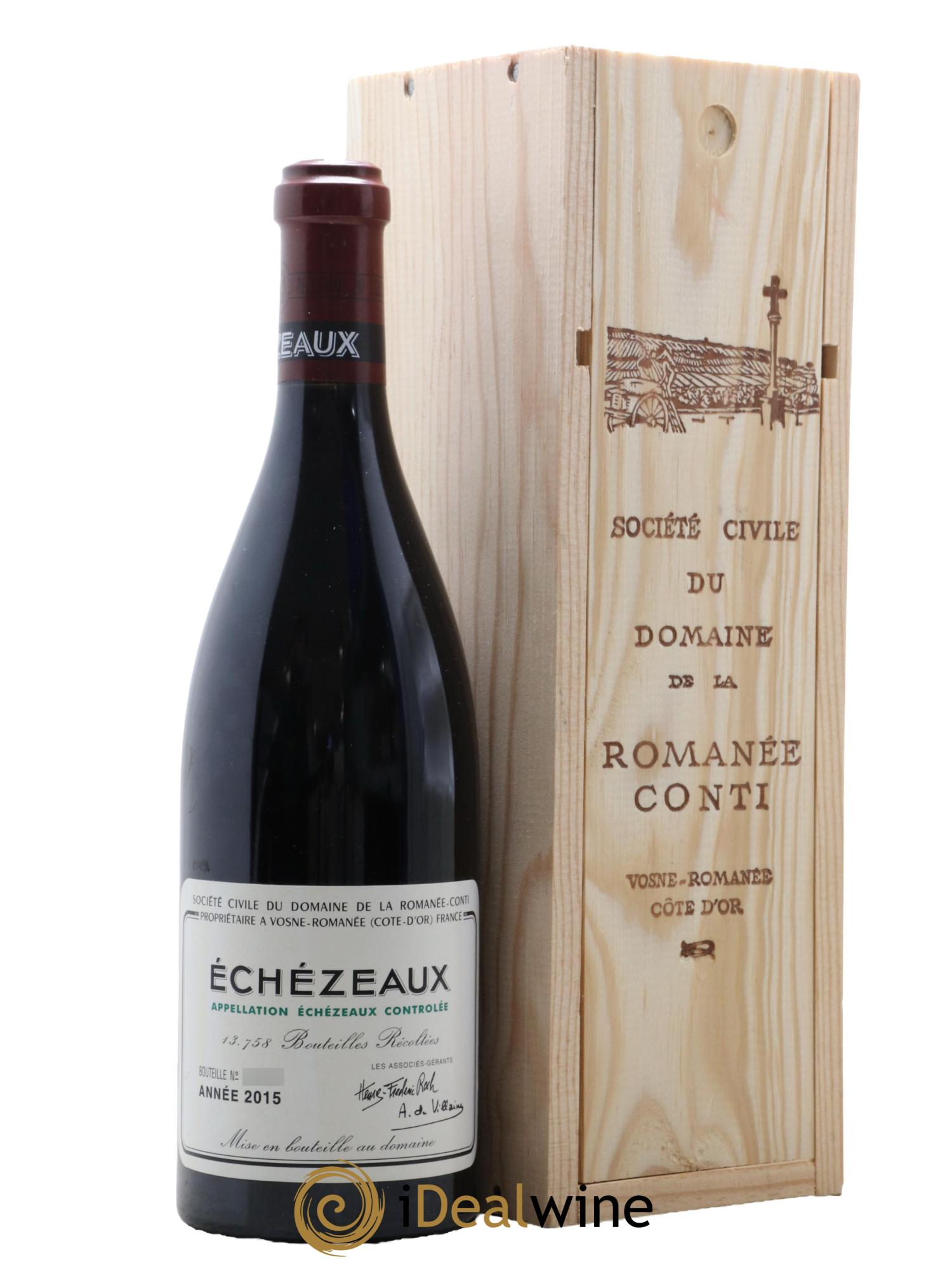 Echezeaux Grand Cru Domaine de la Romanée-Conti  2015 - Lot of 1 bottle - 0