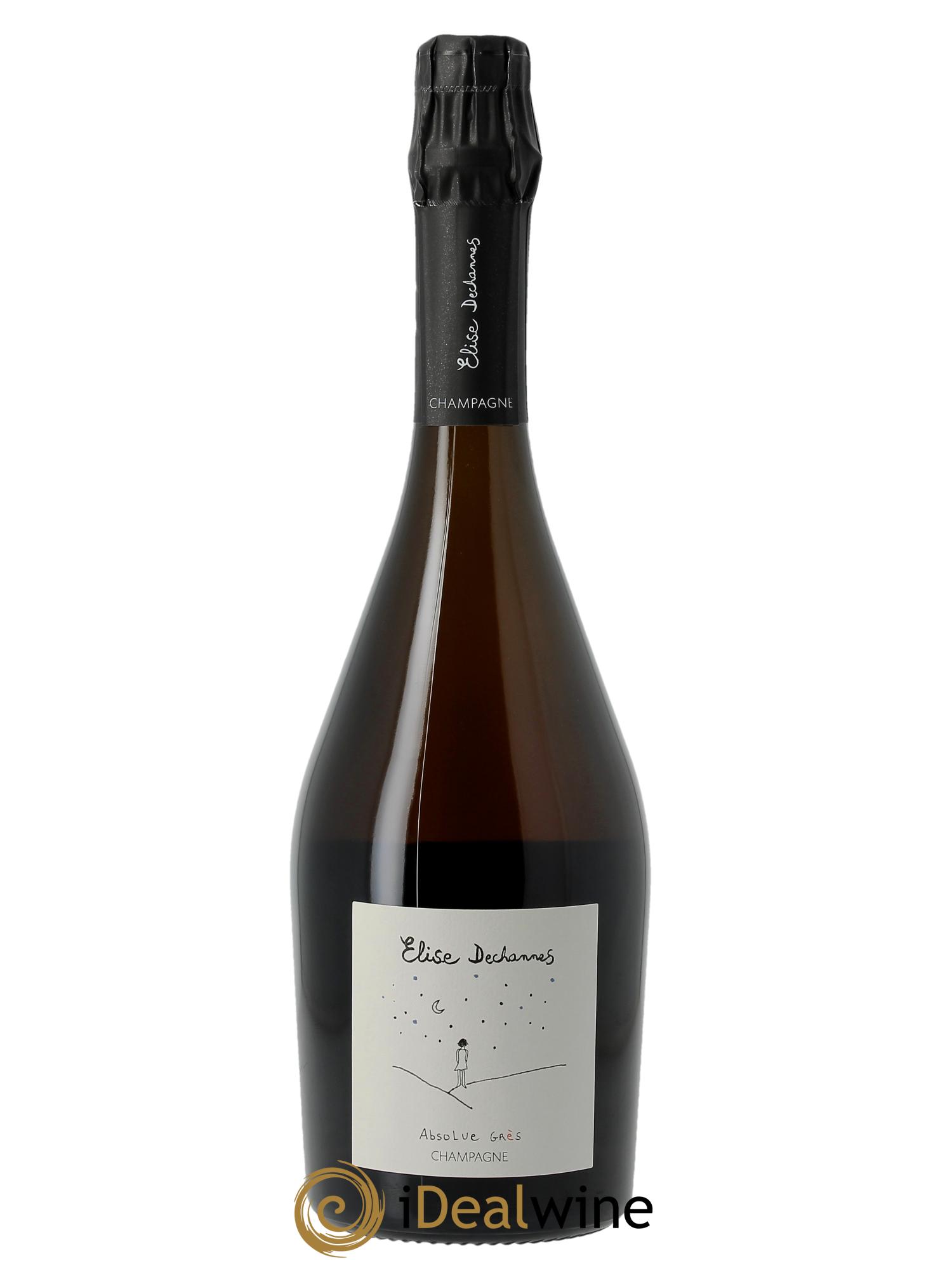 Absolue Grès Blanc de Noirs Brut Nature Elise Dechannes (Domaine)  - Lotto di 1 bottiglia - 0