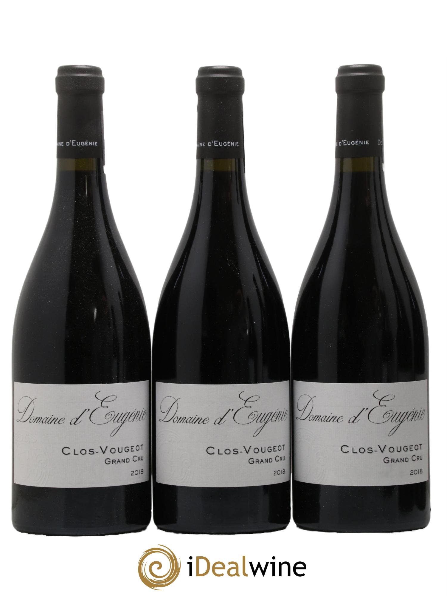 Clos de Vougeot Grand Cru Domaine René Engel - Domaine Eugénie 2018 - Lot de 6 bouteilles - 1