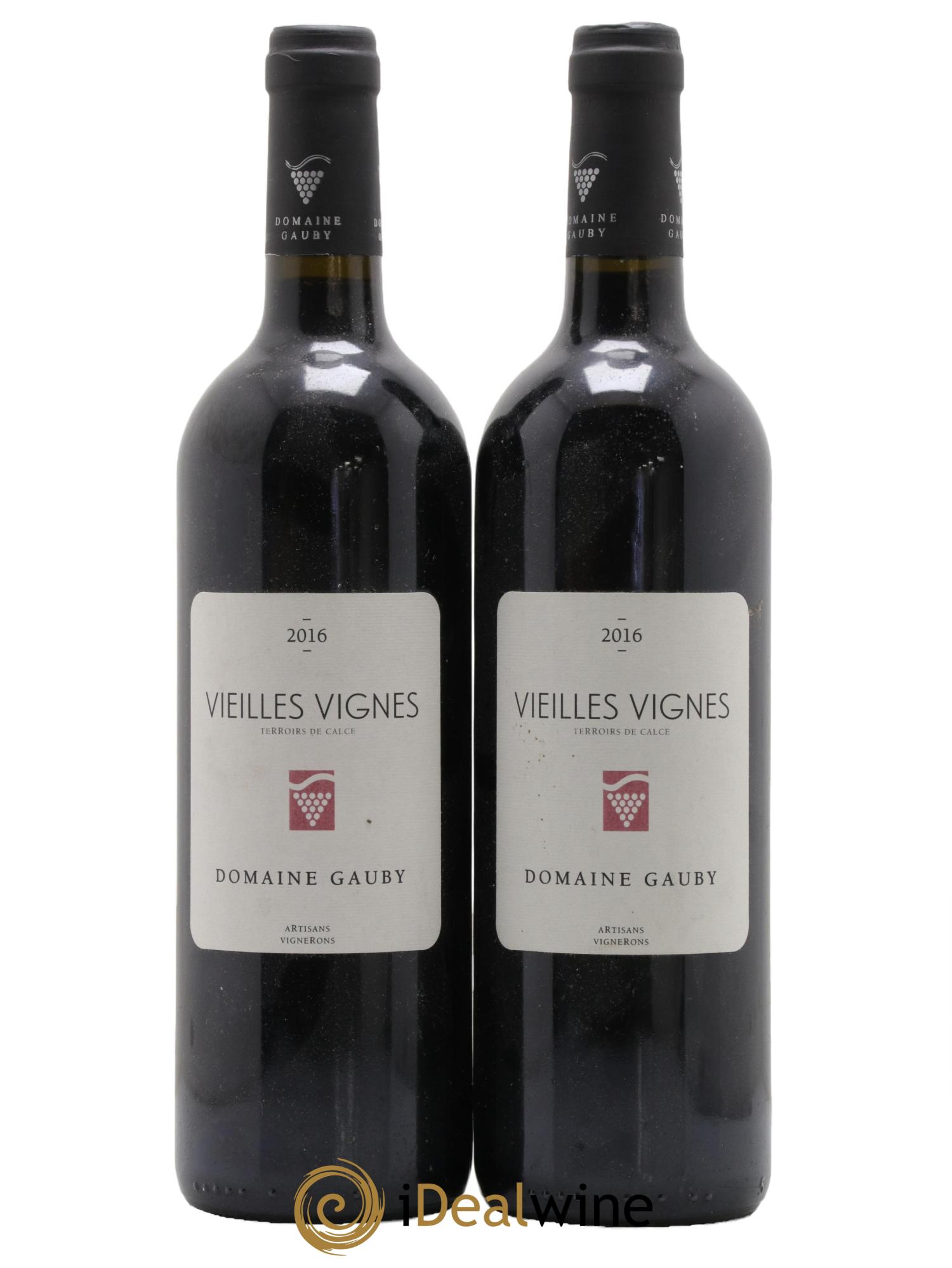 Côtes du Roussillon Villages Vieilles vignes Gauby (Domaine) 2016 - Posten von 2 Flaschen - 0