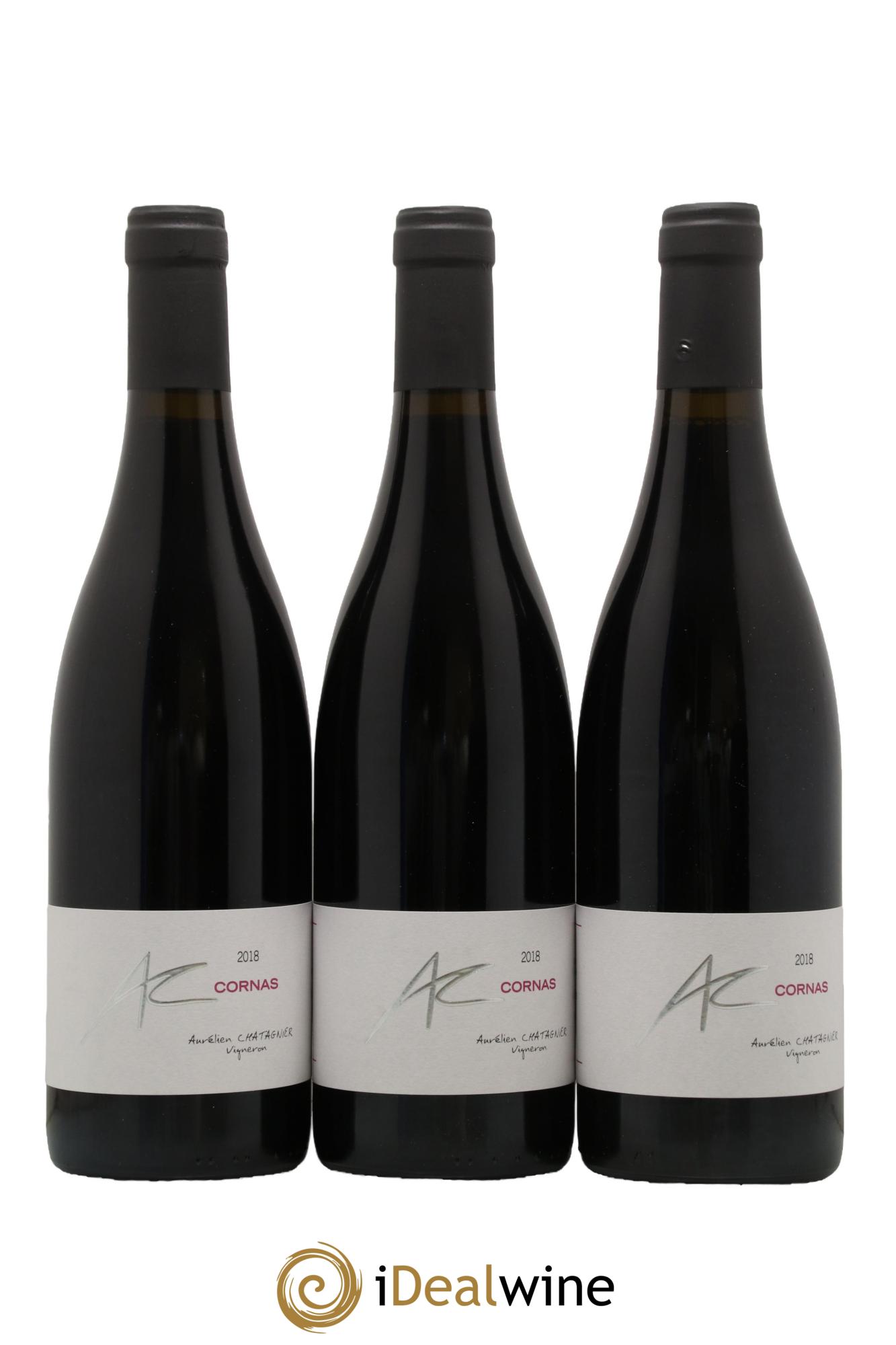 Cornas Aurelien Chatagnier 2018 - Lot de 3 bouteilles - 0